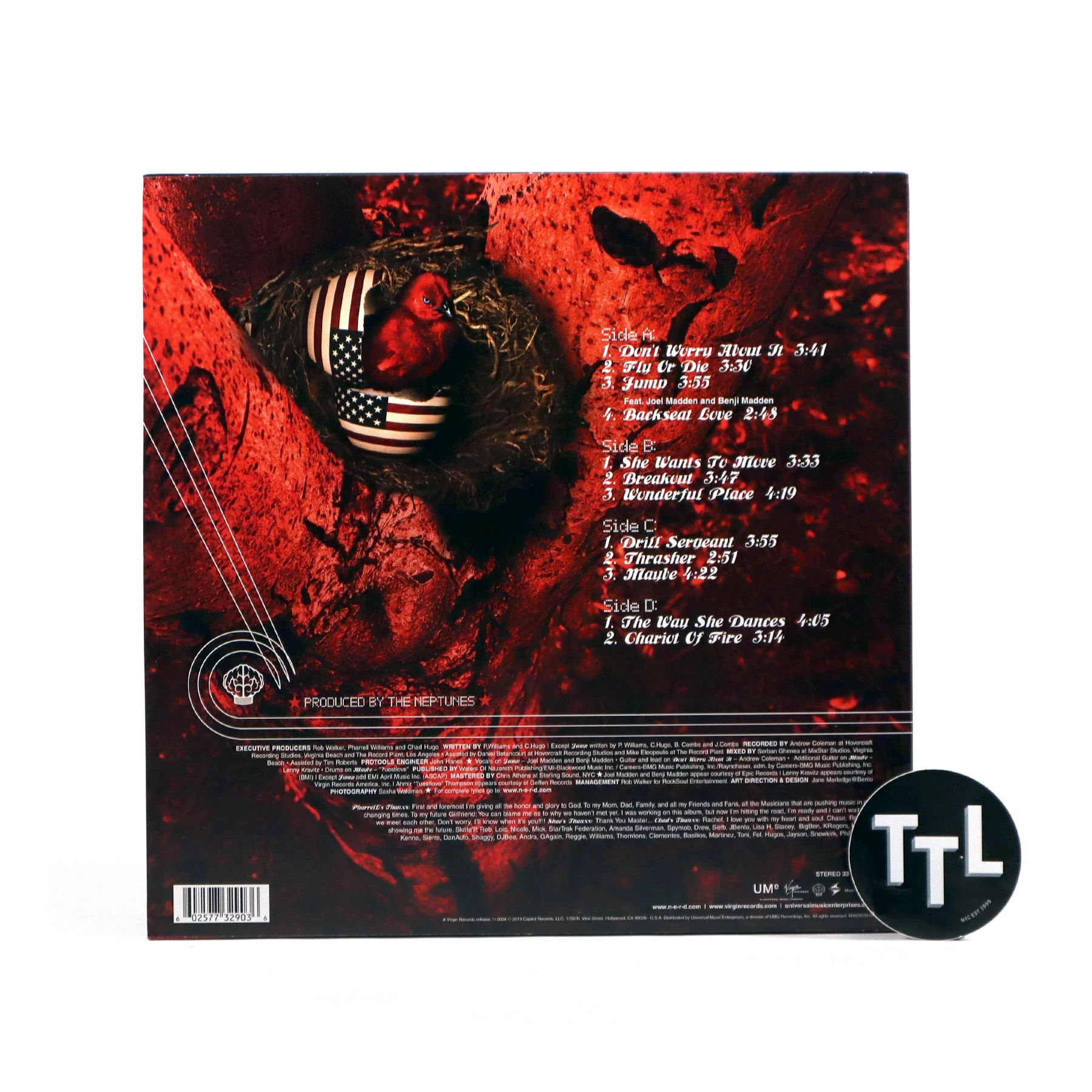 N.E.R.D: Fly Or Die (Colored Vinyl) Vinyl 2LP - Image 3