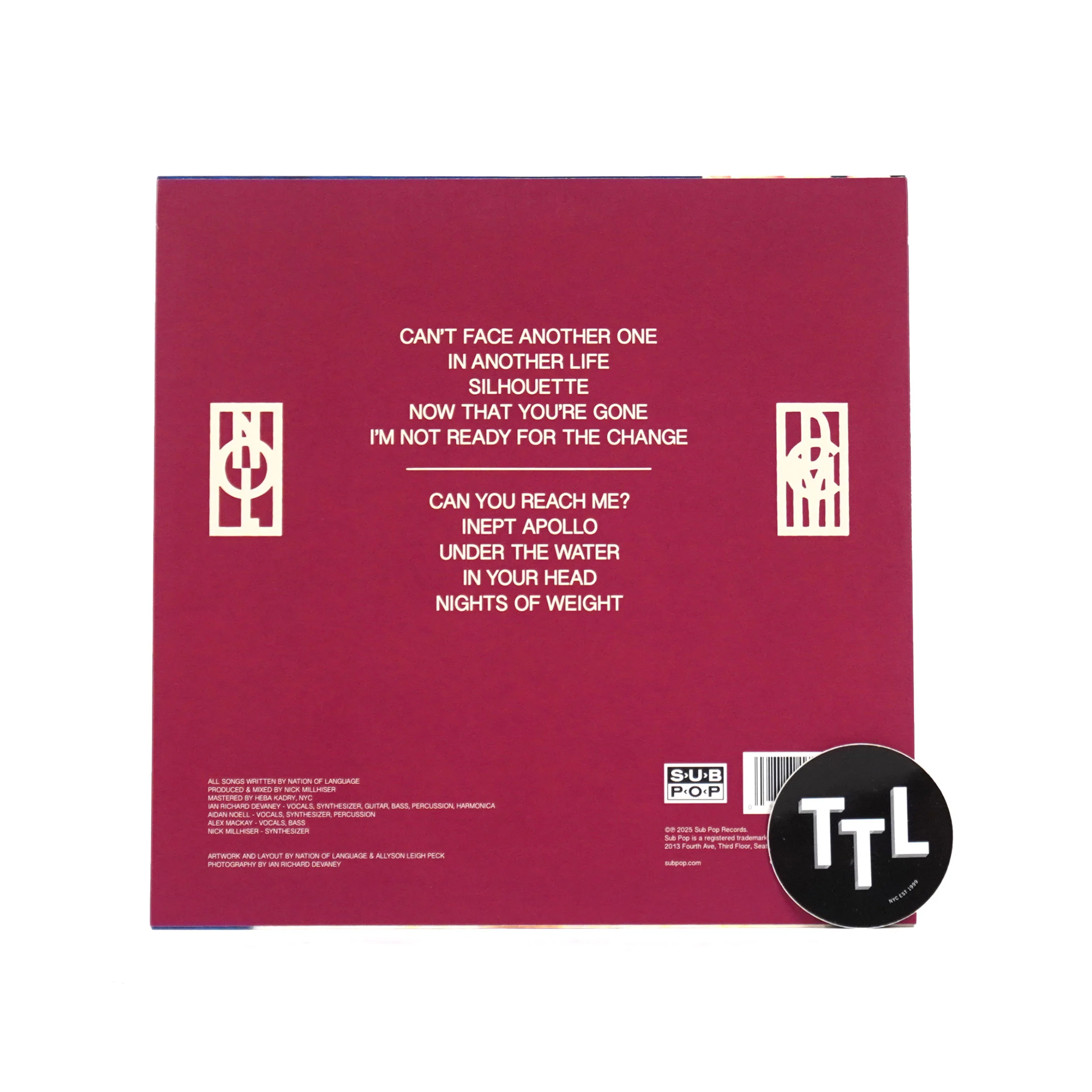 Nation Of Language: Dance Called Memory (Loser Edition Colored Vinyl) Vinyl LP - Image 3