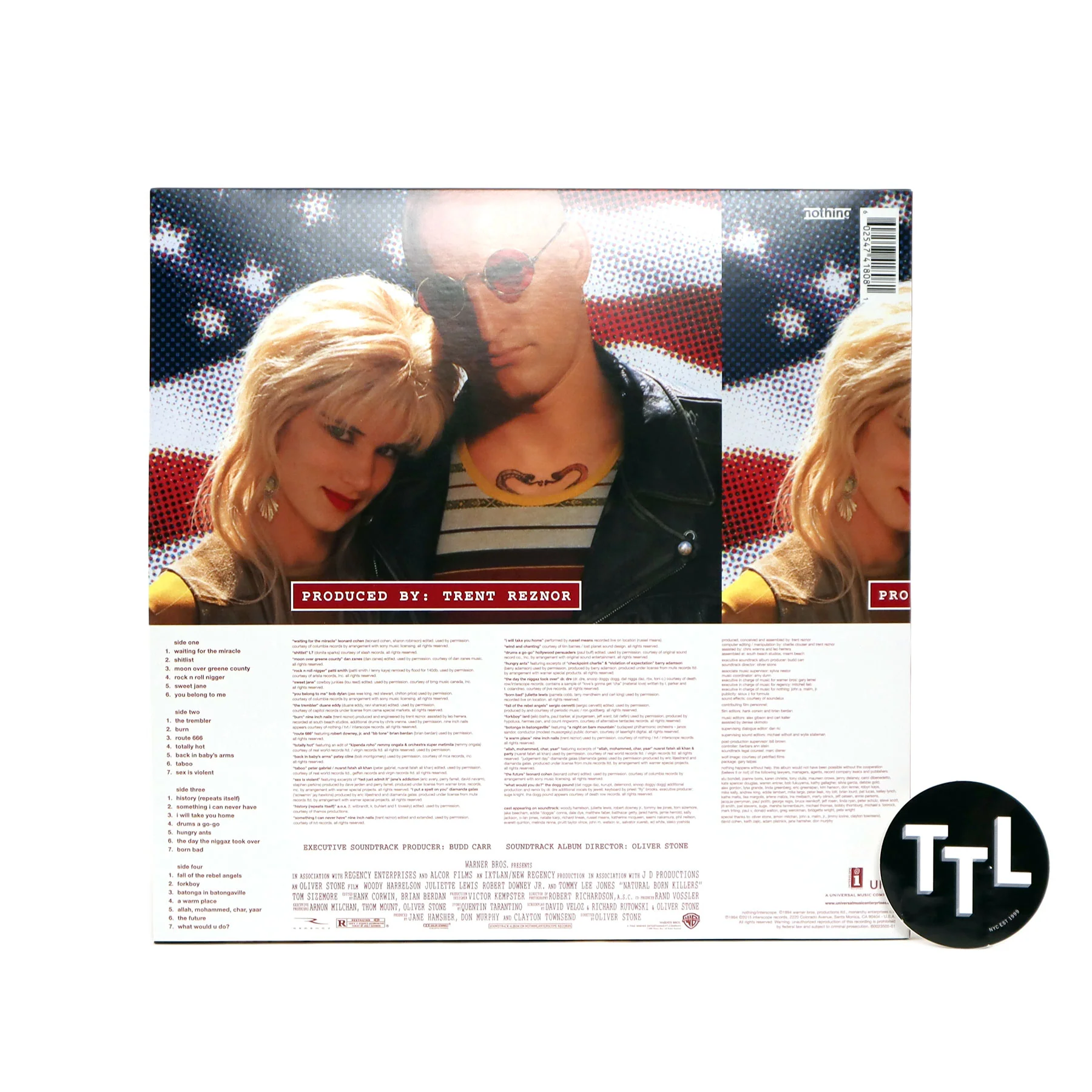 Natural Born Killers: Soundtrack Vinyl 2LP - Image 3