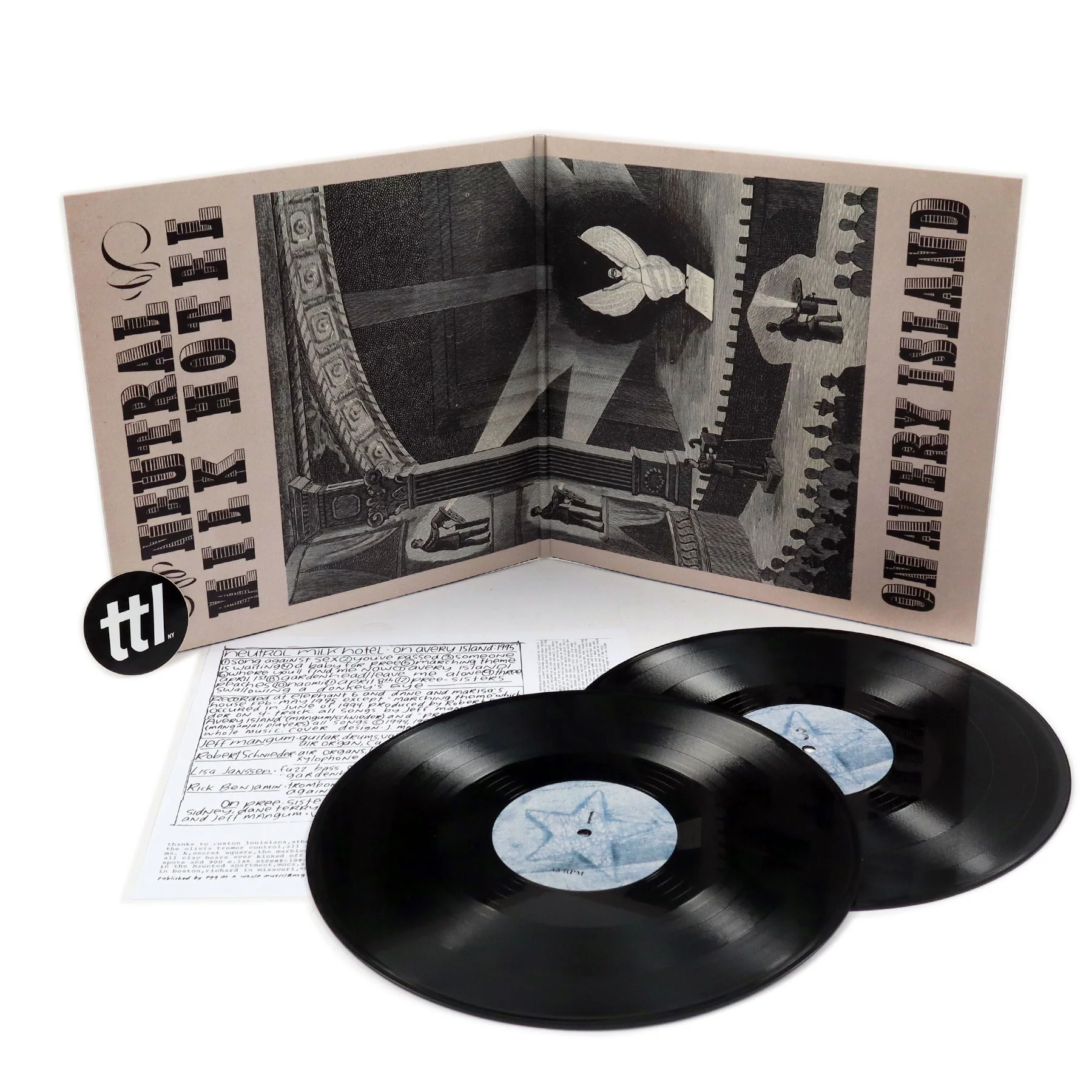Neutral Milk Hotel: On Avery Island Vinyl 2LP - Image 2