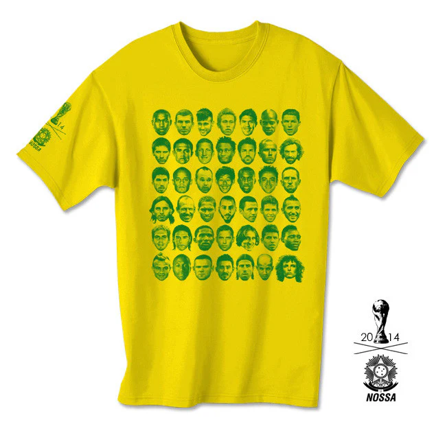 Nossa: World Cup Marauders 2014 Shirt - Yellow