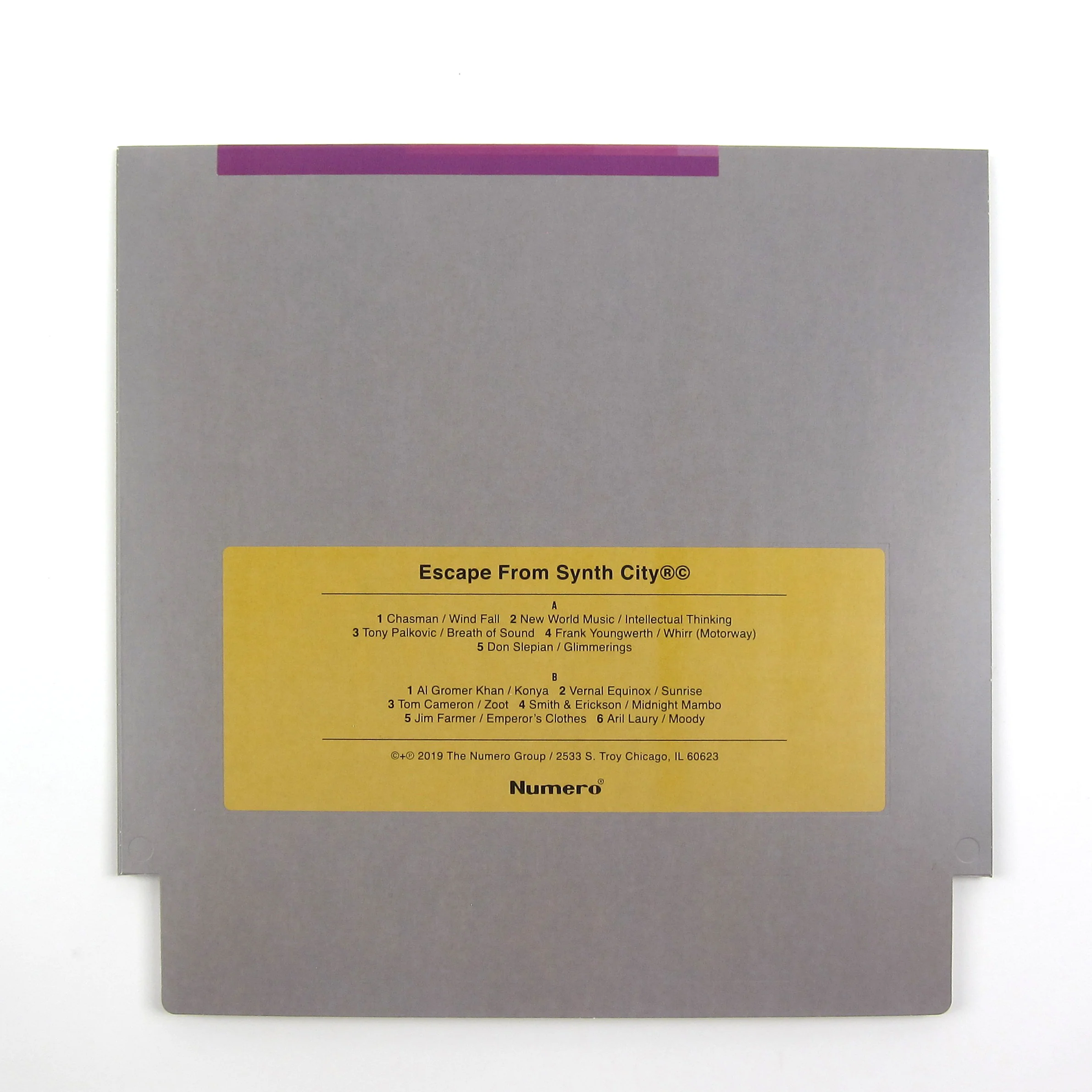 Numero Group: Escape From Synth City Vinyl LP - Image 4
