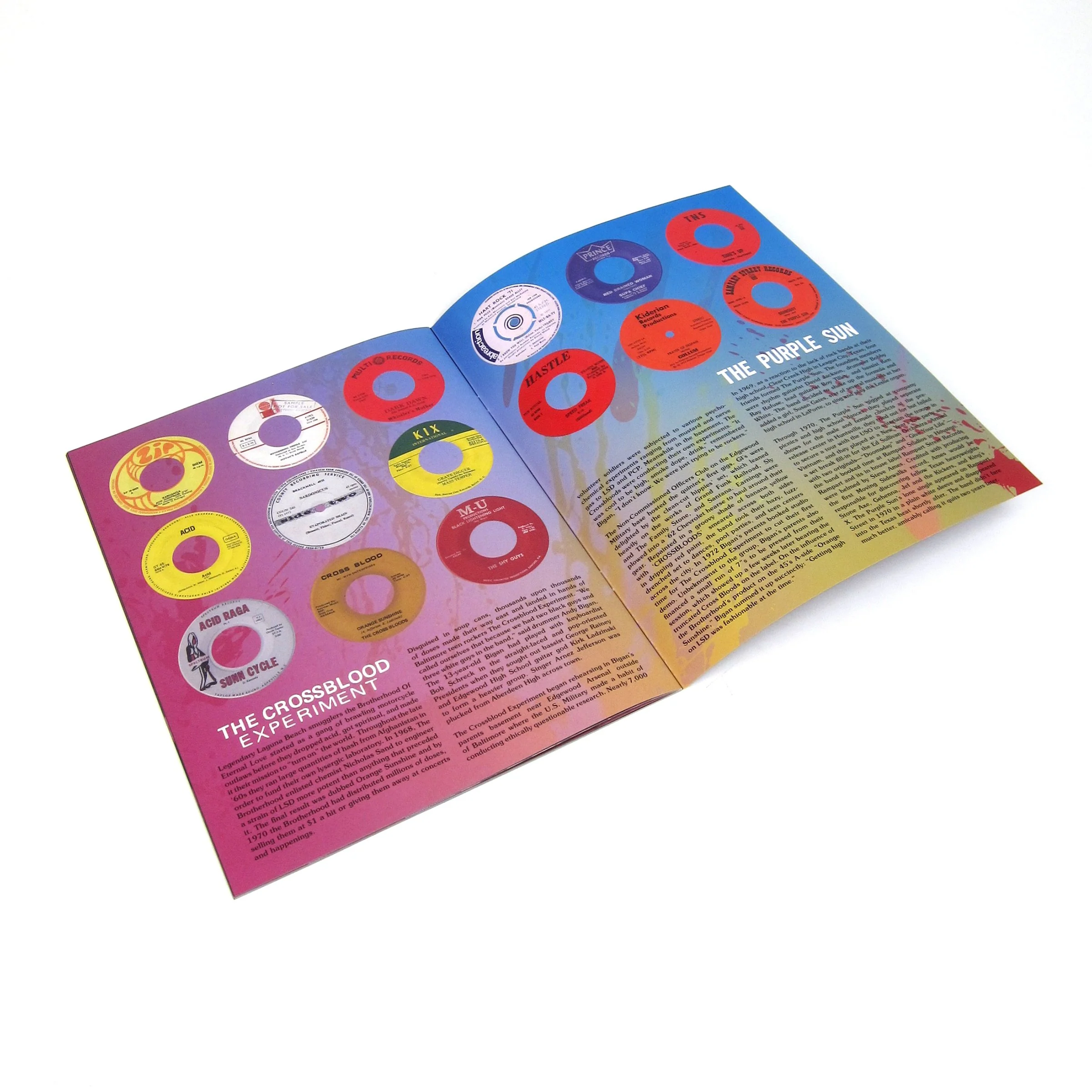 Numero Group: Warfaring Strangers - Acid Nightmares (Yellow & Orange Colored Vinyl) Vinyl 2LP - Image 4