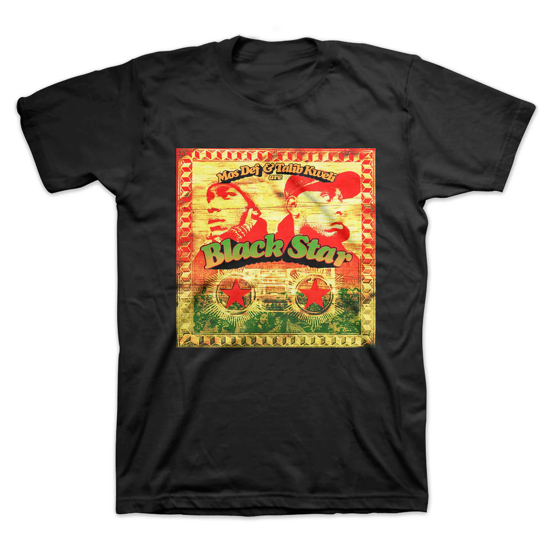 Okayplayer: Mos Def And Talib Kweli Are Black Star Album Shirt - Black