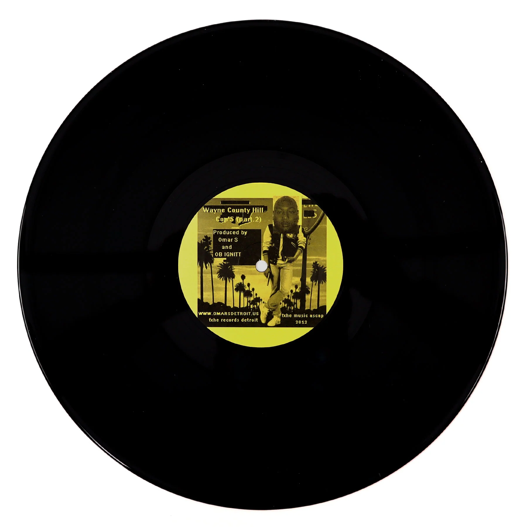Omar-S: Wayne County Hill Cops Part 2 Vinyl 12"