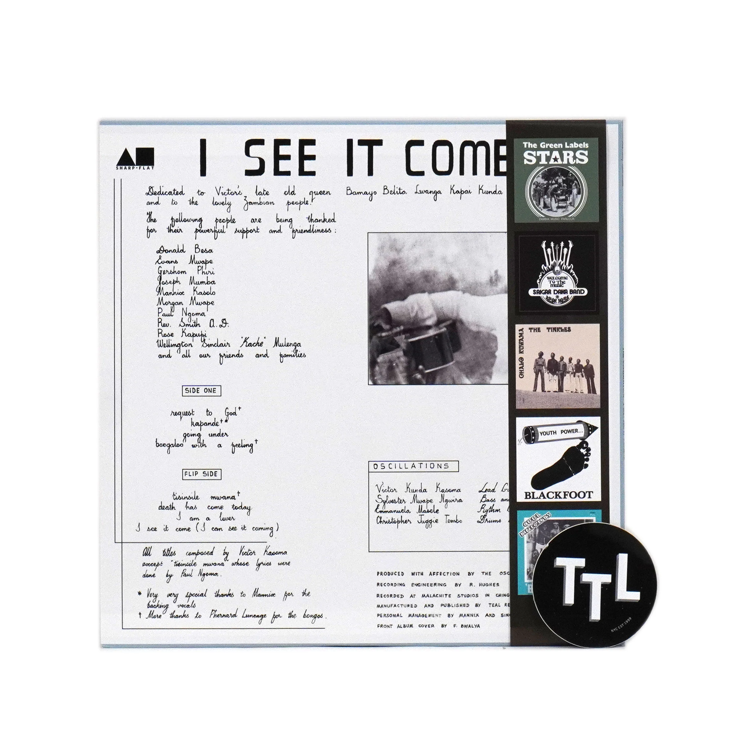 The Oscillations: I Can See It Coming (Zamrock) Vinyl LP - Image 3