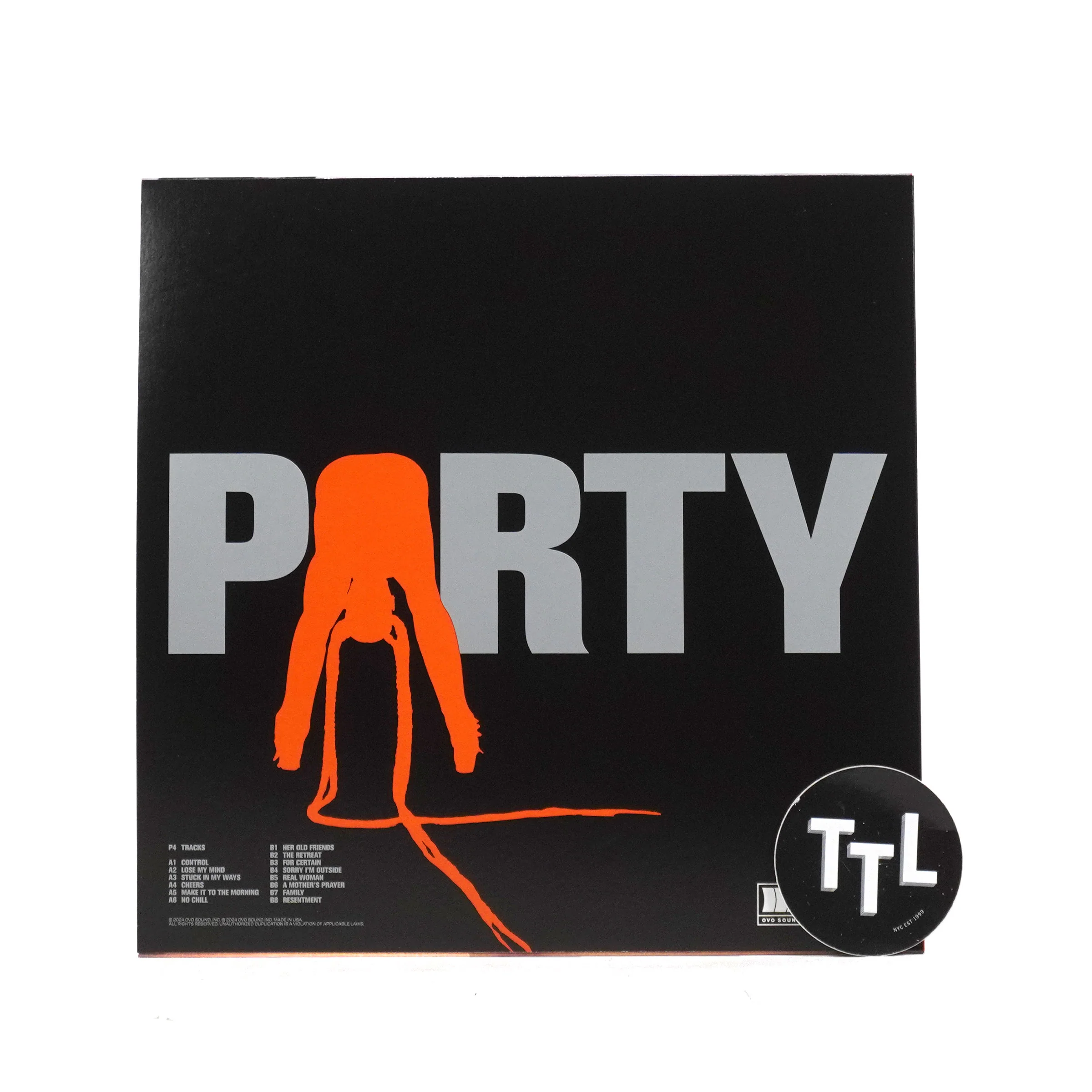 PARTYNEXTDOOR: PartyNextDoor 4 Vinyl LP - Image 3
