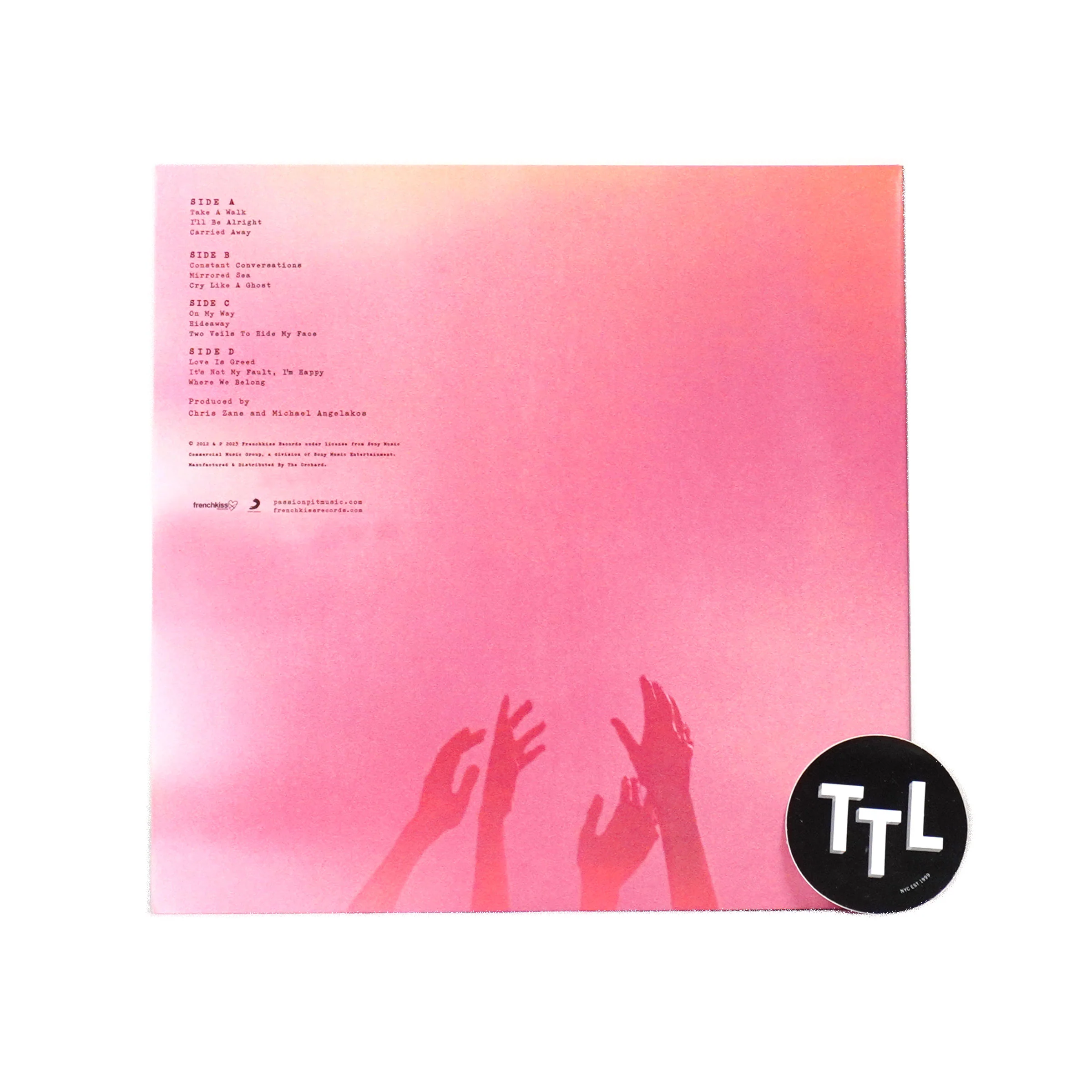 Passion Pit: Gossamer (Gold Colored Vinyl) Vinyl 2LP - Image 3