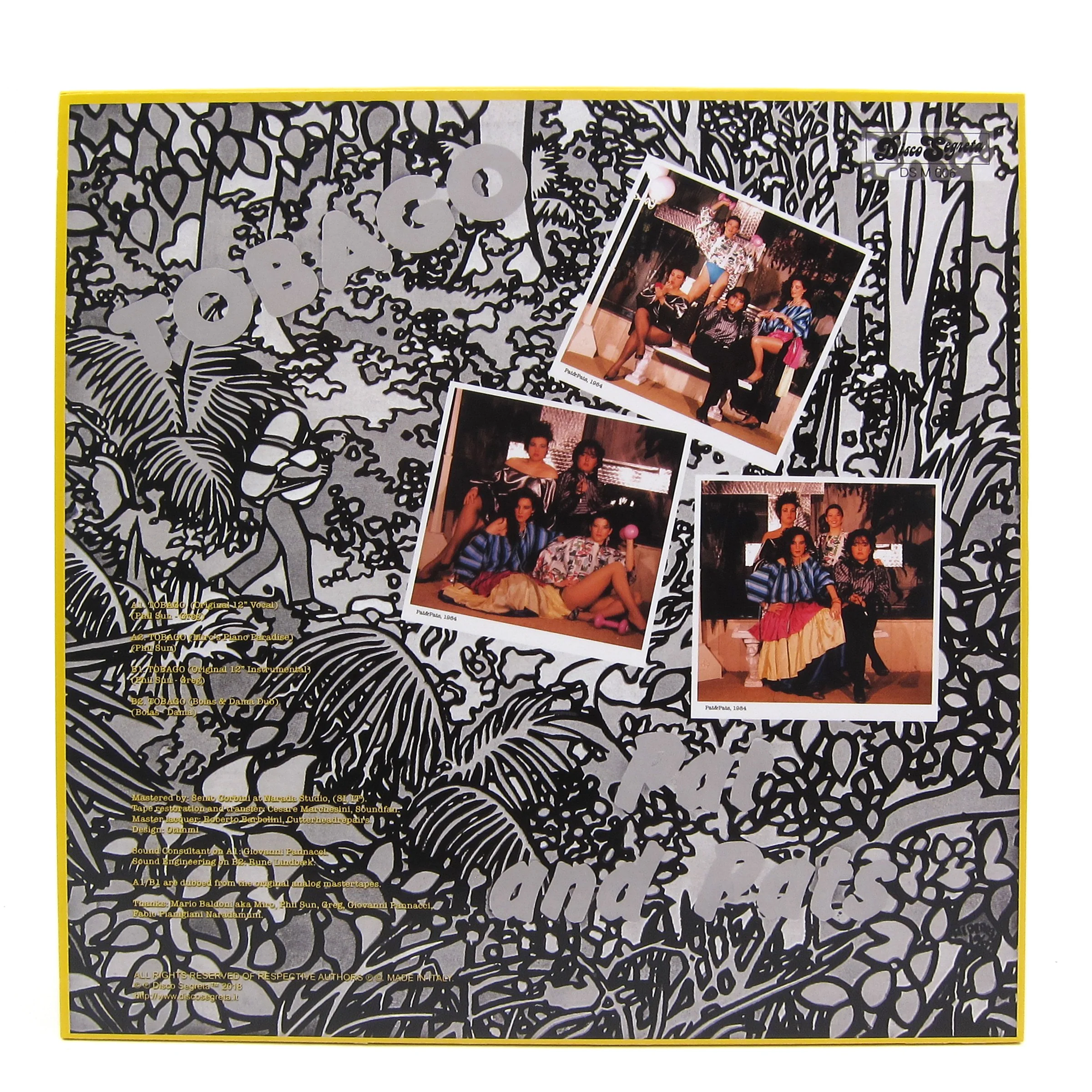 Pat And Pats: Tobago Vinyl 12" - Image 2