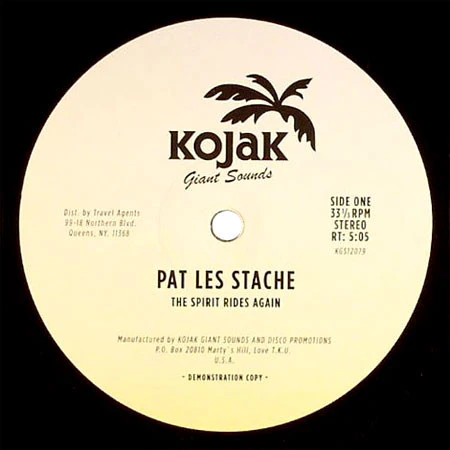 Pat Les Stache: The Spirit Rides Again 12"