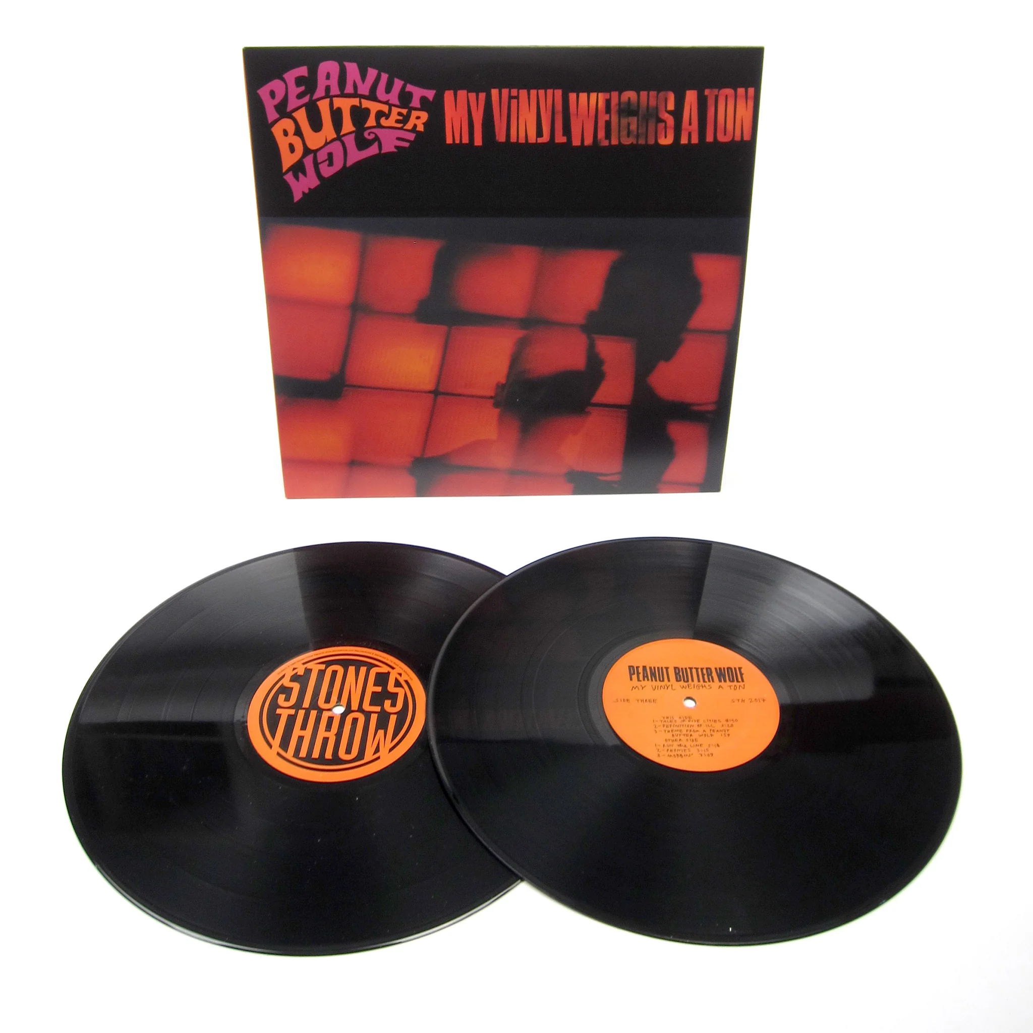 Peanut Butter Wolf: My Vinyl Weighs A Ton Vinyl 2LP - Image 2