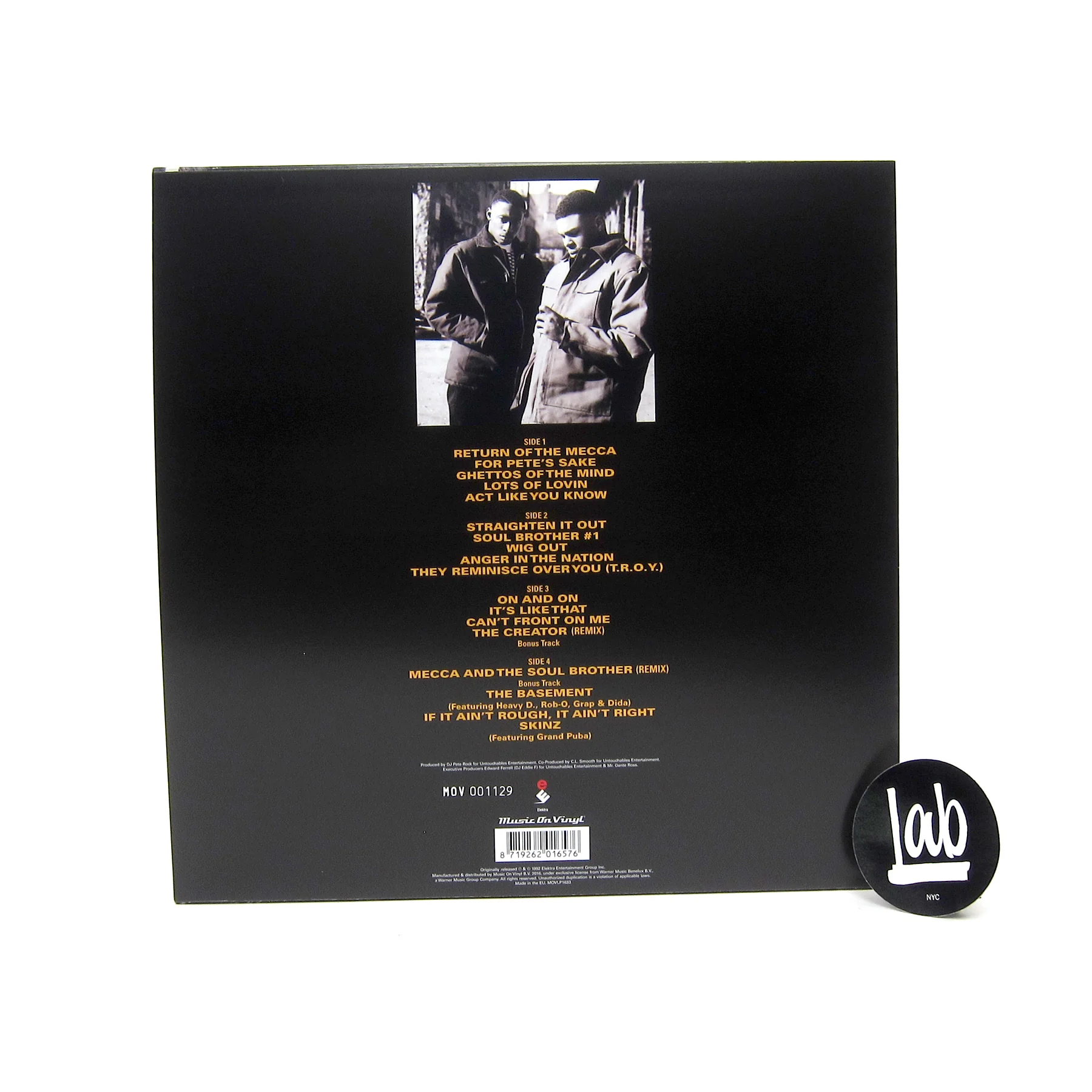 Pete Rock & C.L. Smooth: Mecca And The Soul Brother (Music On Vinyl 180g, Silver Colored Vinyl) Vinyl LP - Image 3