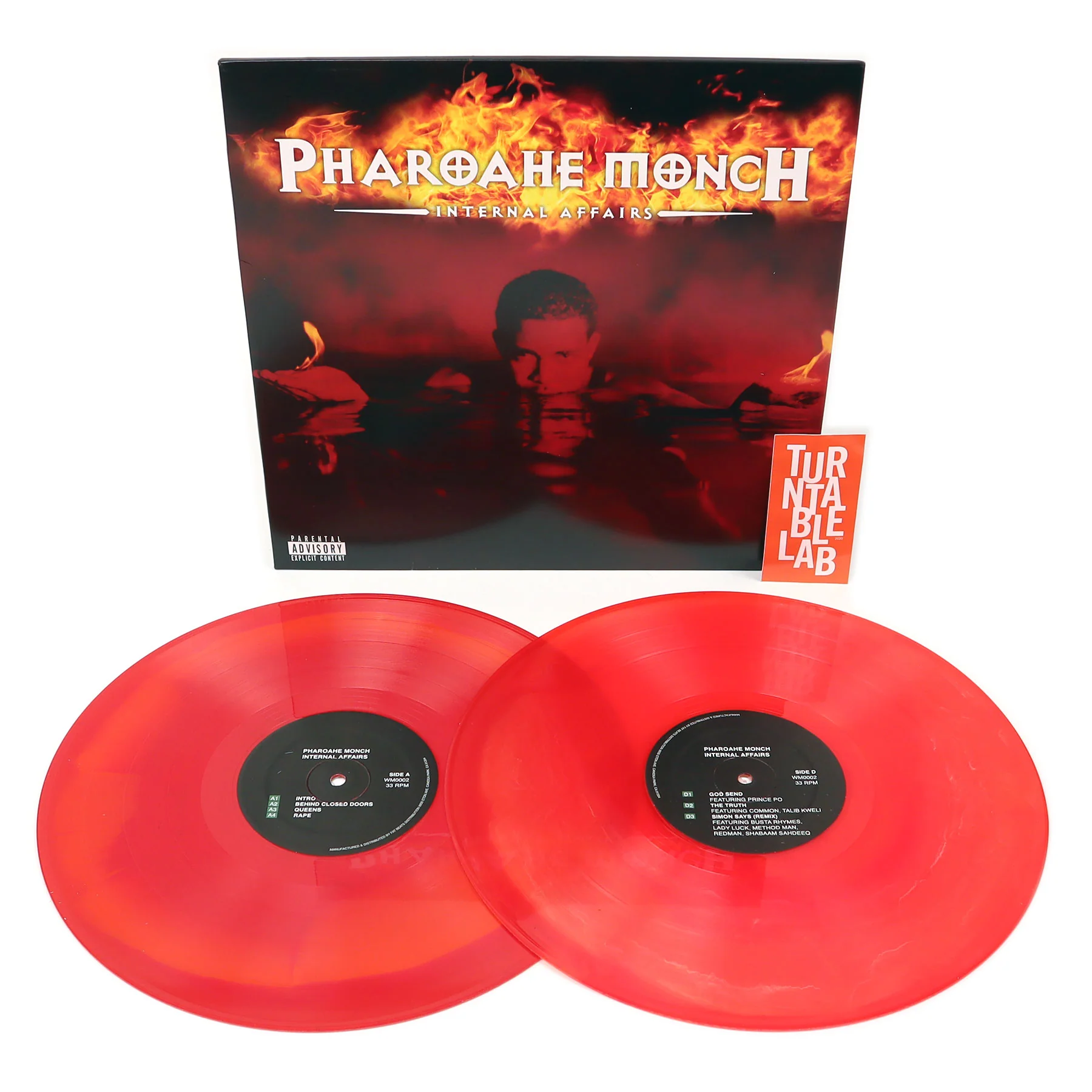 Pharoahe Monch: Internal Affairs (Fire Swirl Colored Vinyl) Vinyl 2LP - Image 2
