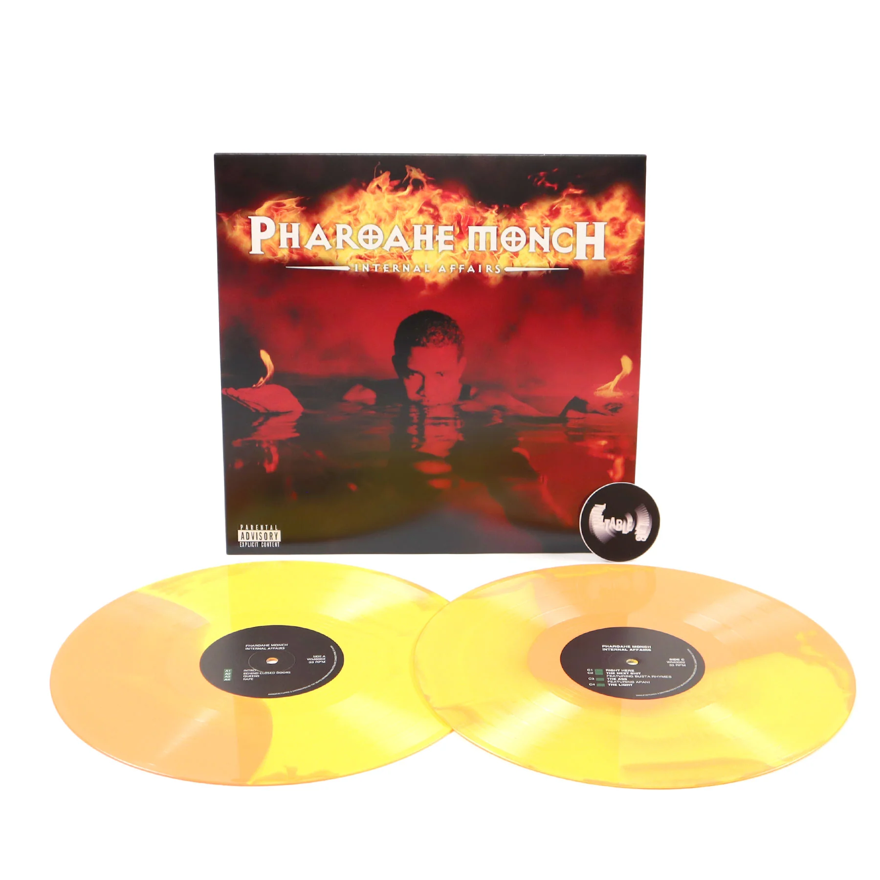 Pharoahe Monch: Internal Affairs (Orange & Yellow Colored Vinyl) Vinyl 2LP - Image 2
