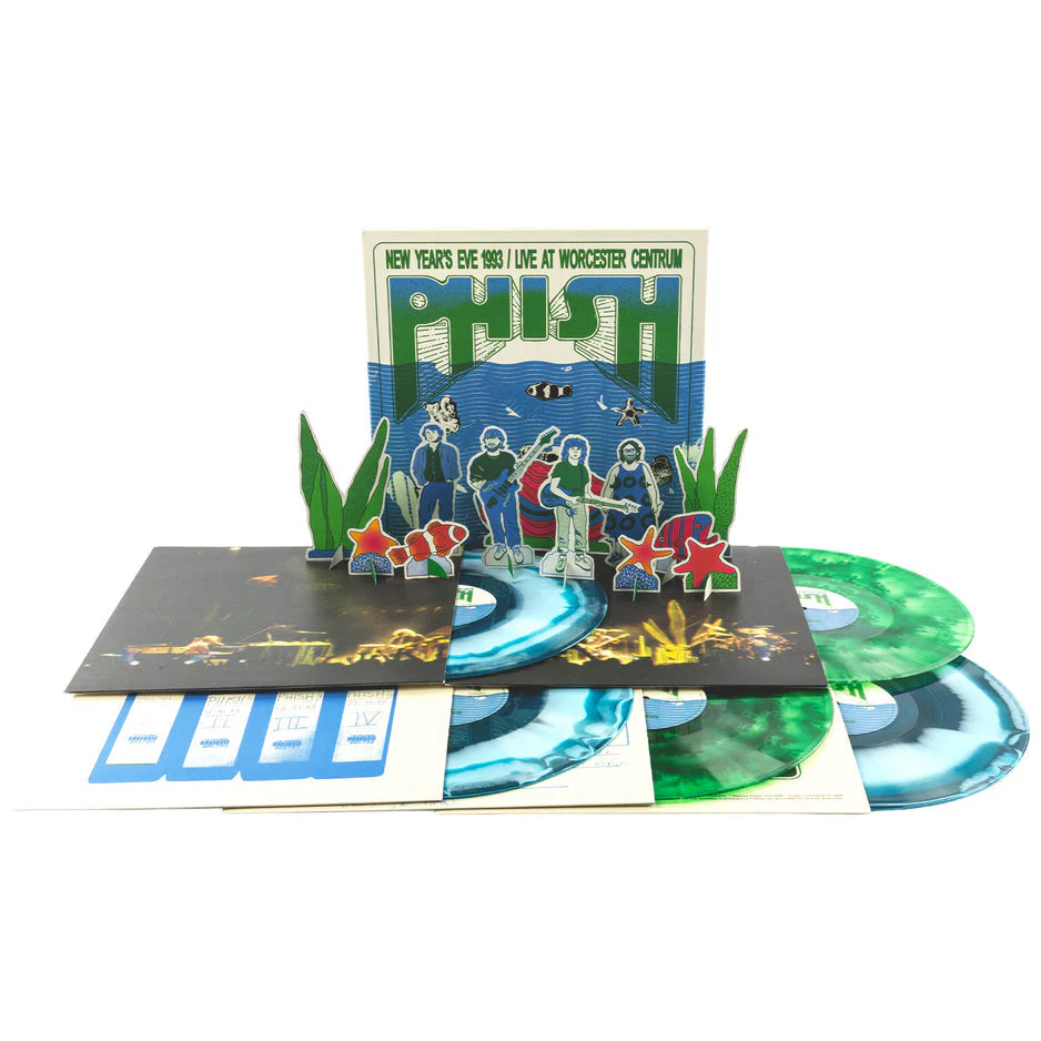 Phish: New Year's Eve 1993 - Live At Worcester Centrum (180g, Colored Vinyl) Vinyl 5LP Boxset