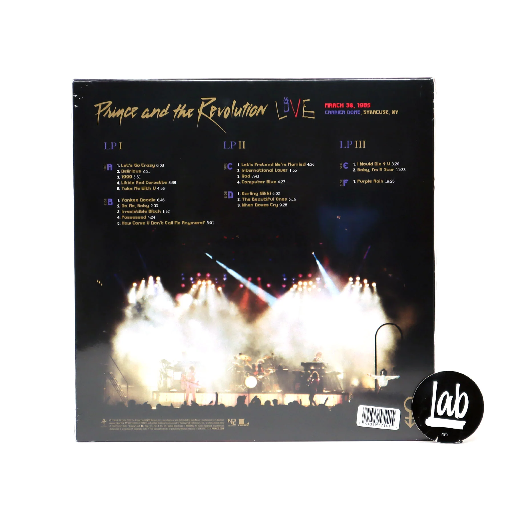 Prince And The Revolution: Live Vinyl 3LP - Image 3