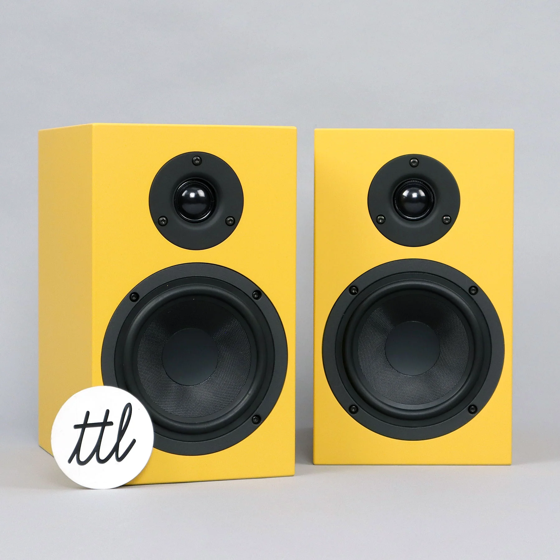 Pro-Ject: Speaker Box 5 S2 Passive Speakers - Satin Yellow - Image 3