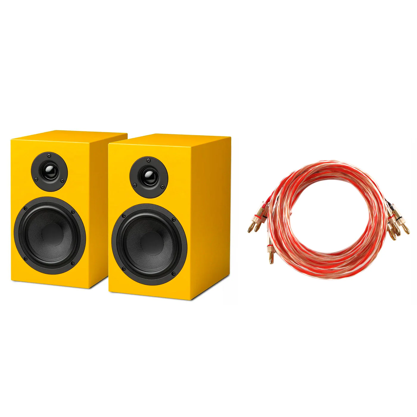 Pro-Ject: Speaker Box 5 S2 Passive Speakers - Satin Yellow - Image 5