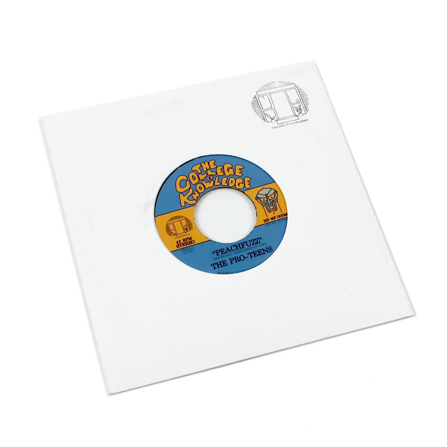 The Pro-Teens: Peachfuzz / One Beer (MF Doom Covers) Vinyl 7"