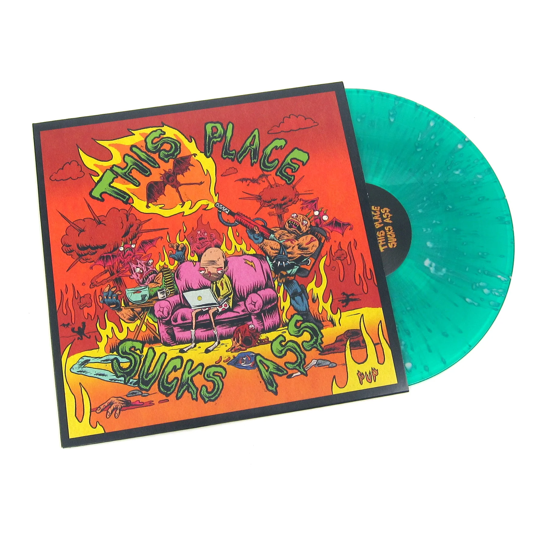 PUP: This Place Sucks Ass (Indie Exclusive Colored Vinyl) Vinyl LP