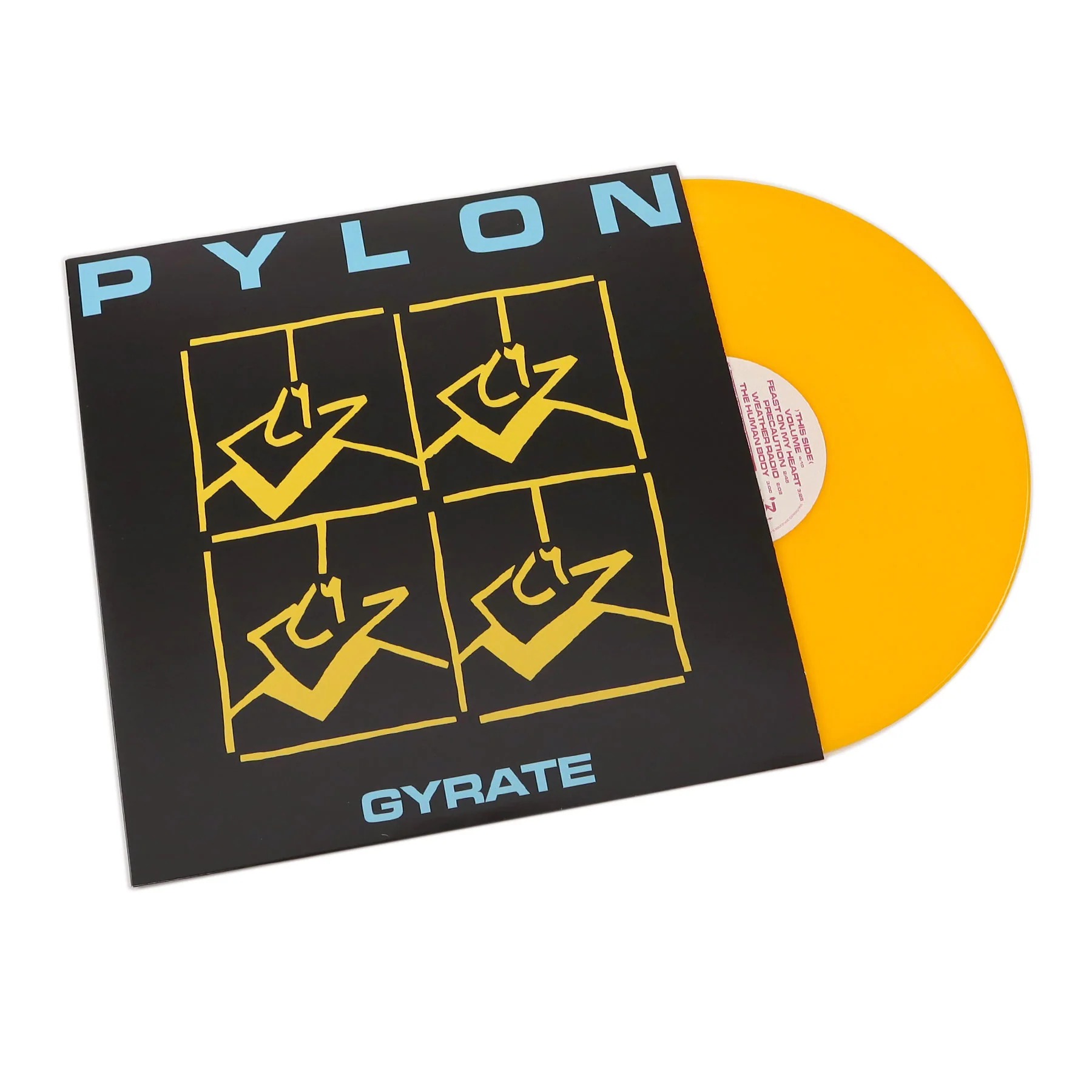 Pylon: Gyrate (Indie Exclusive Yellow Colored Vinyl) Vinyl LP