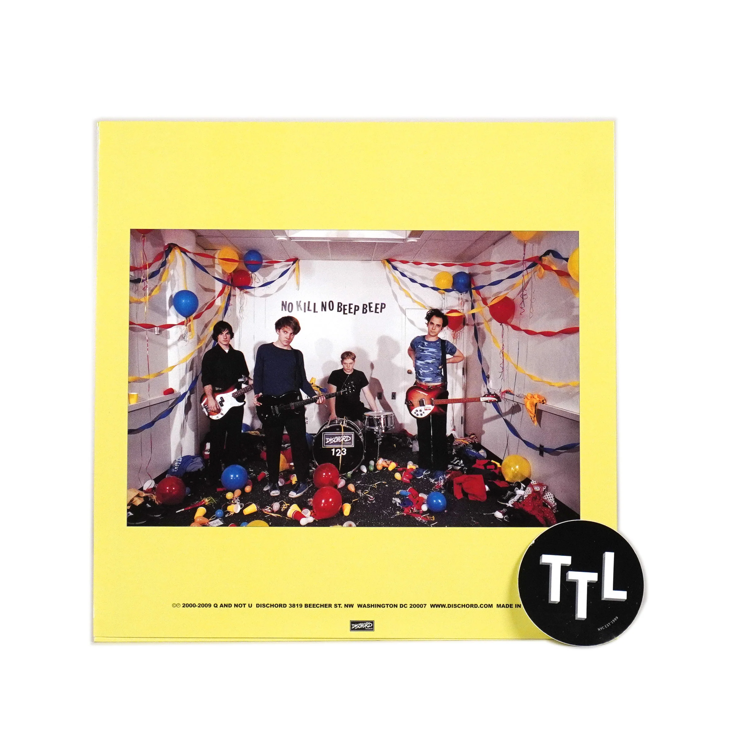 Q And Not U: No Kill No Beep Beep (Colored Vinyl) Vinyl LP - Image 3