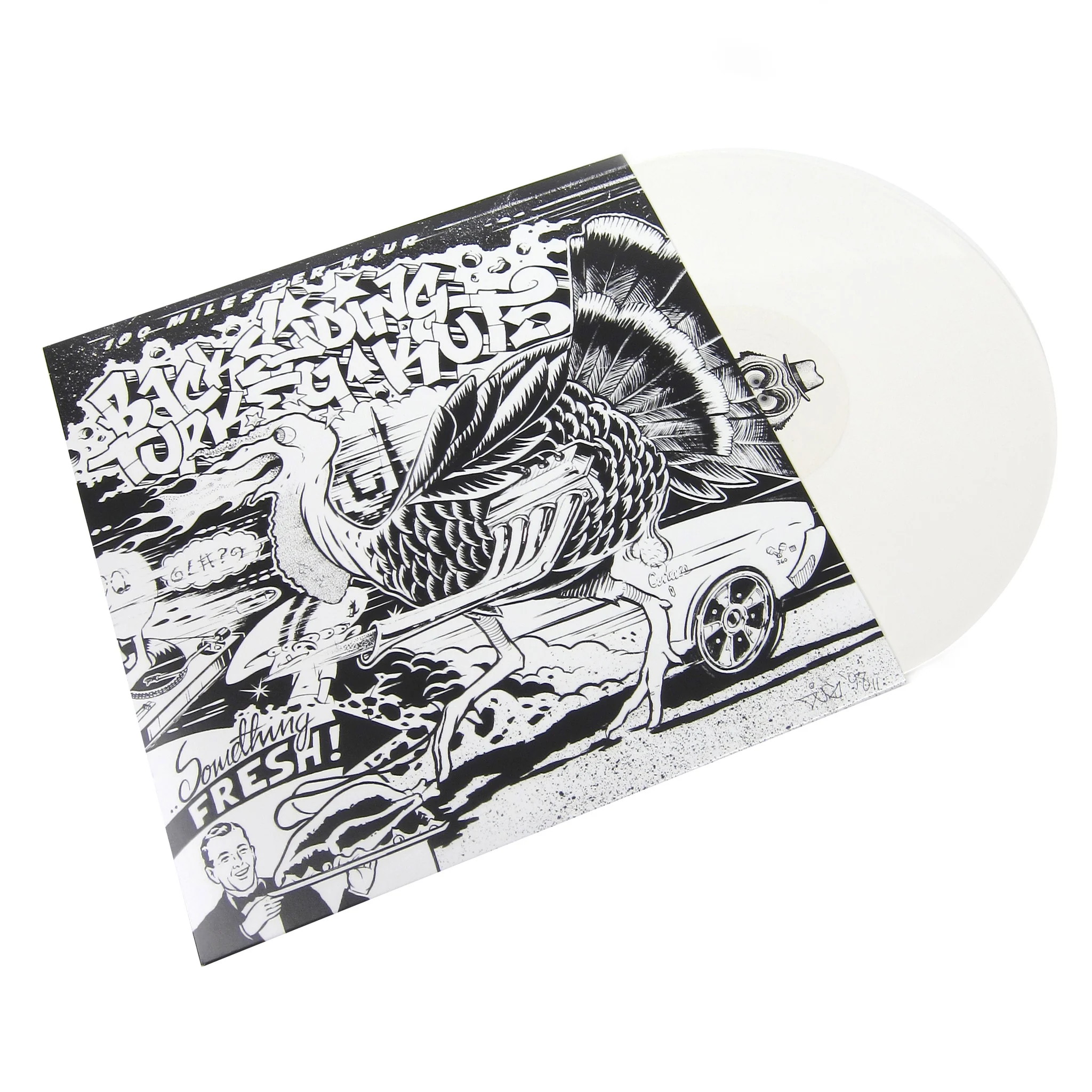 QBert: 100MPH Backsliding Turkey Kuts (Colored Vinyl) Vinyl LP