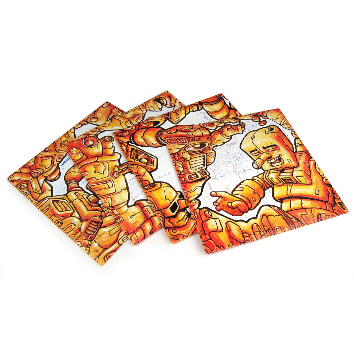 QBert: Breaktionary Vol.1-4 Vinyl LP Pack