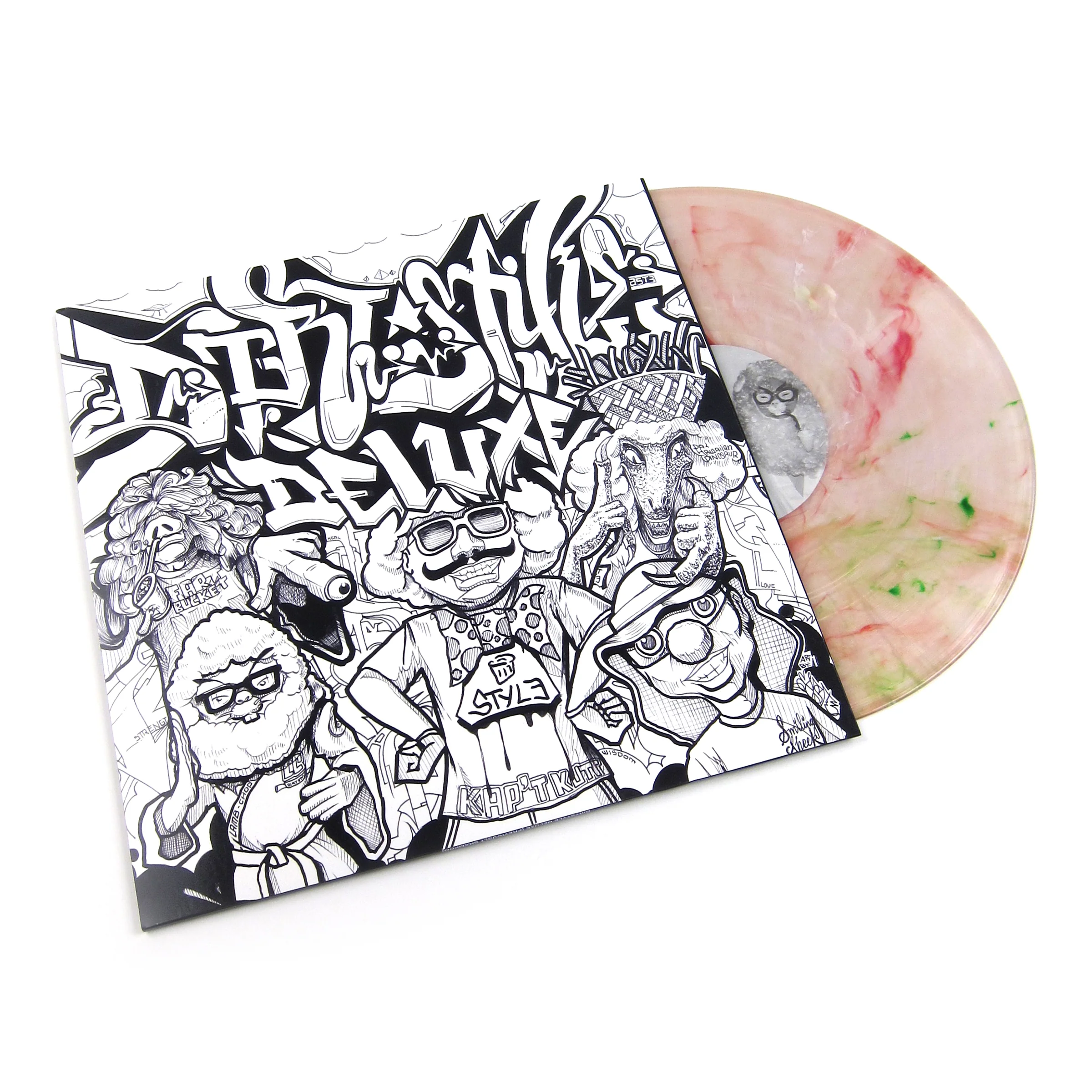 QBert: Dirtstyle Deluxe (Clear Marble Colored Vinyl) Vinyl LP