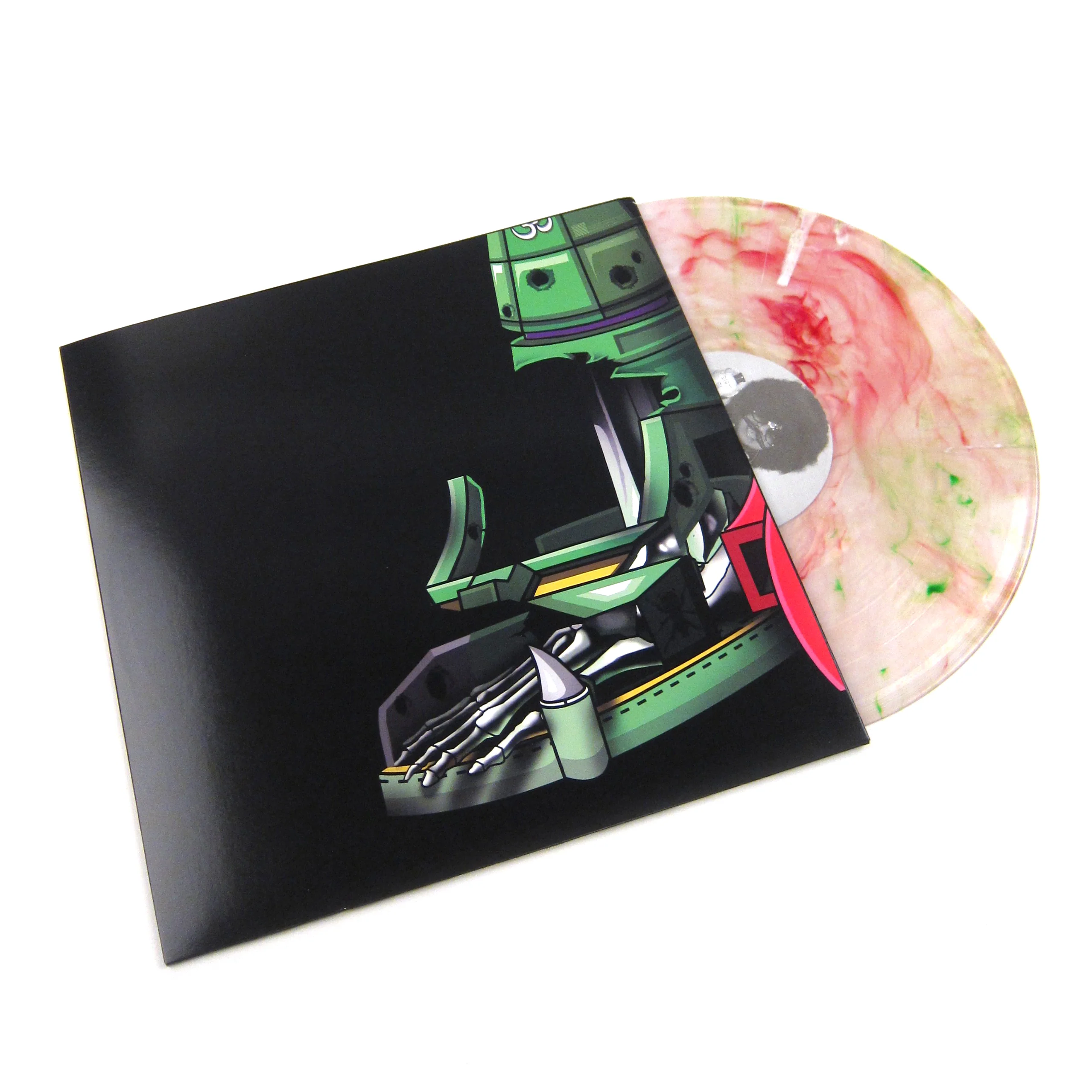 QBert: Dirtstyle Deluxe (Clear Marble Colored Vinyl) Vinyl LP - Image 2