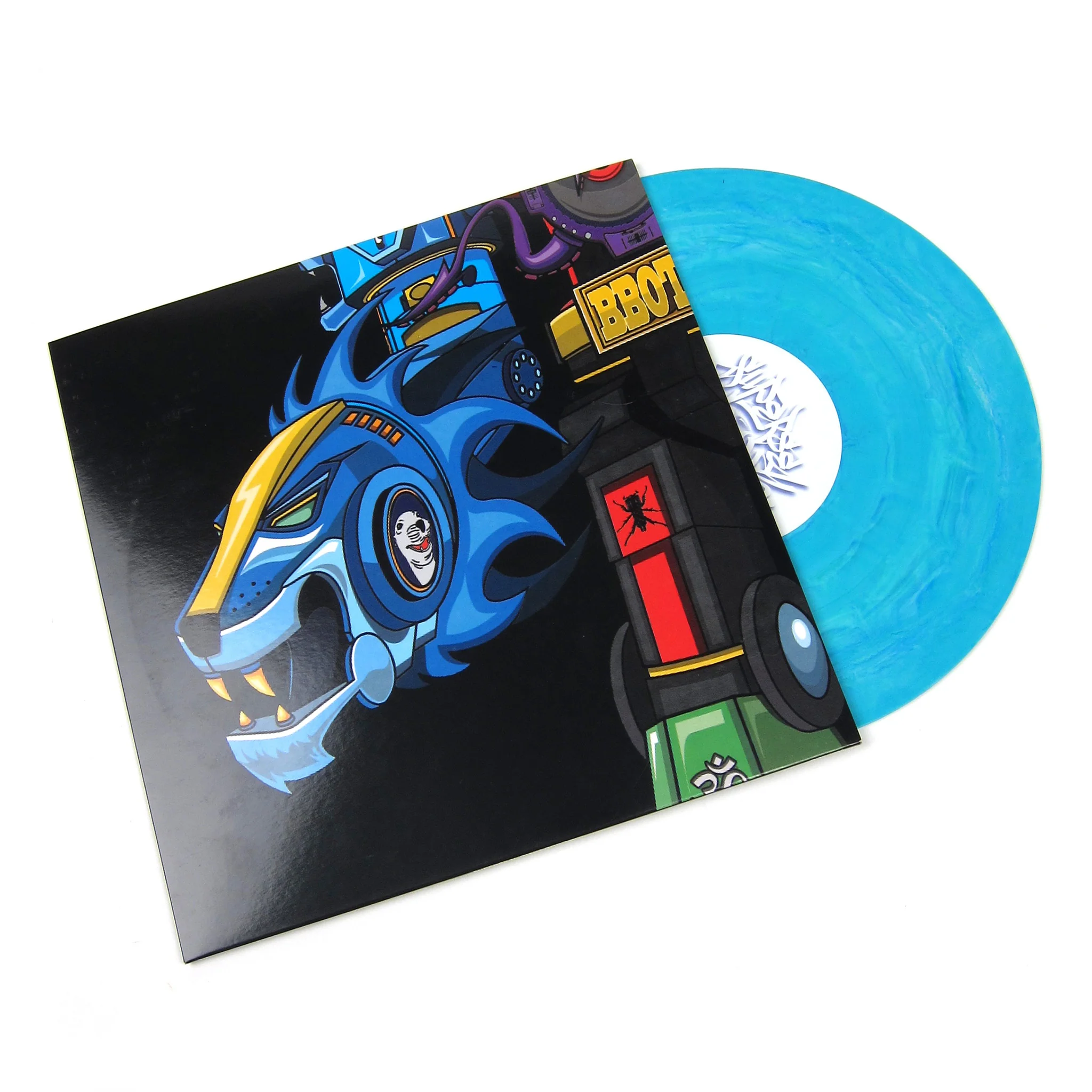 QBert: Super Seal Giant Robo V.2 (Blue Vinyl) Vinyl 10"