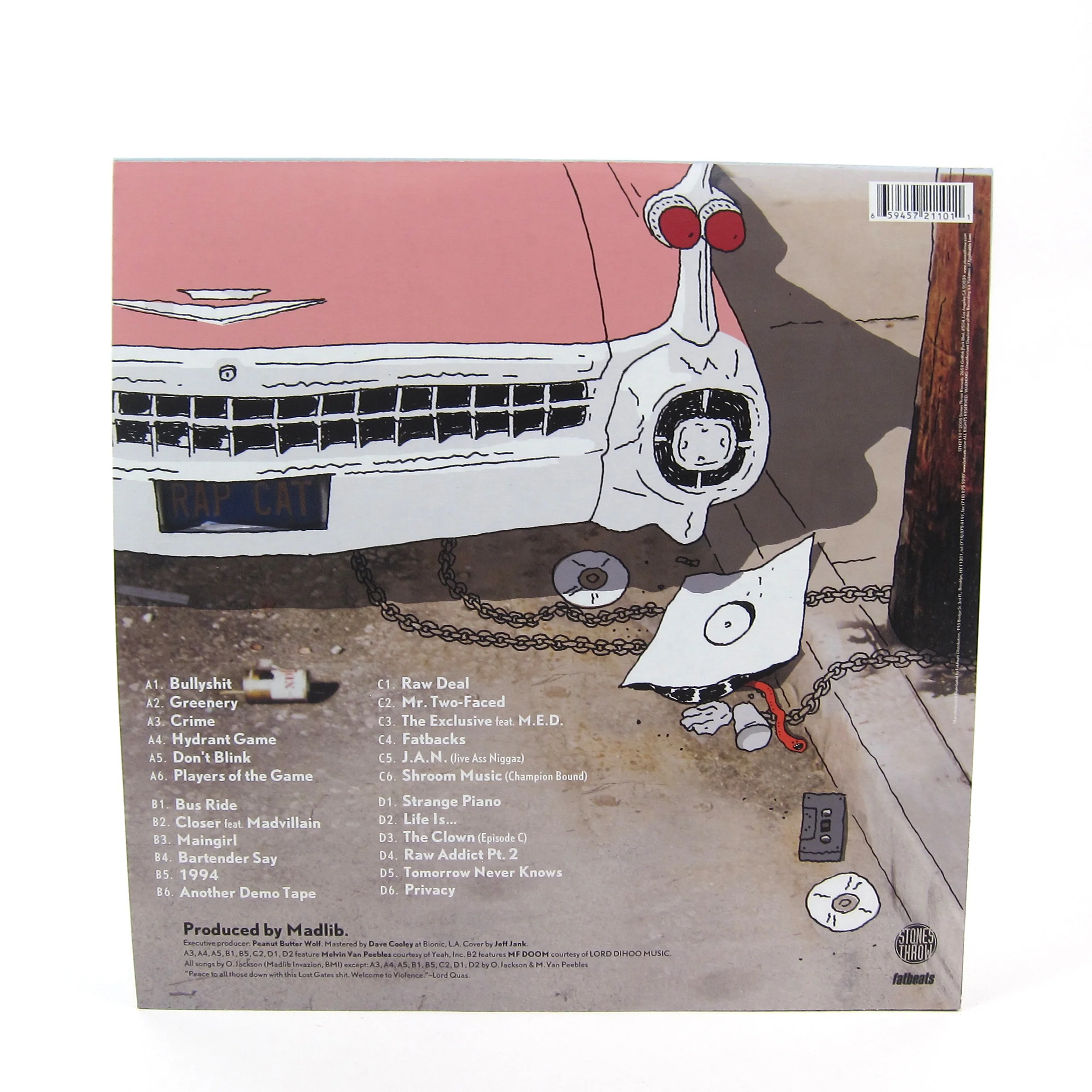Quasimoto: The Further Adventures Of Lord Quas (Madlib) 2LP - Image 3