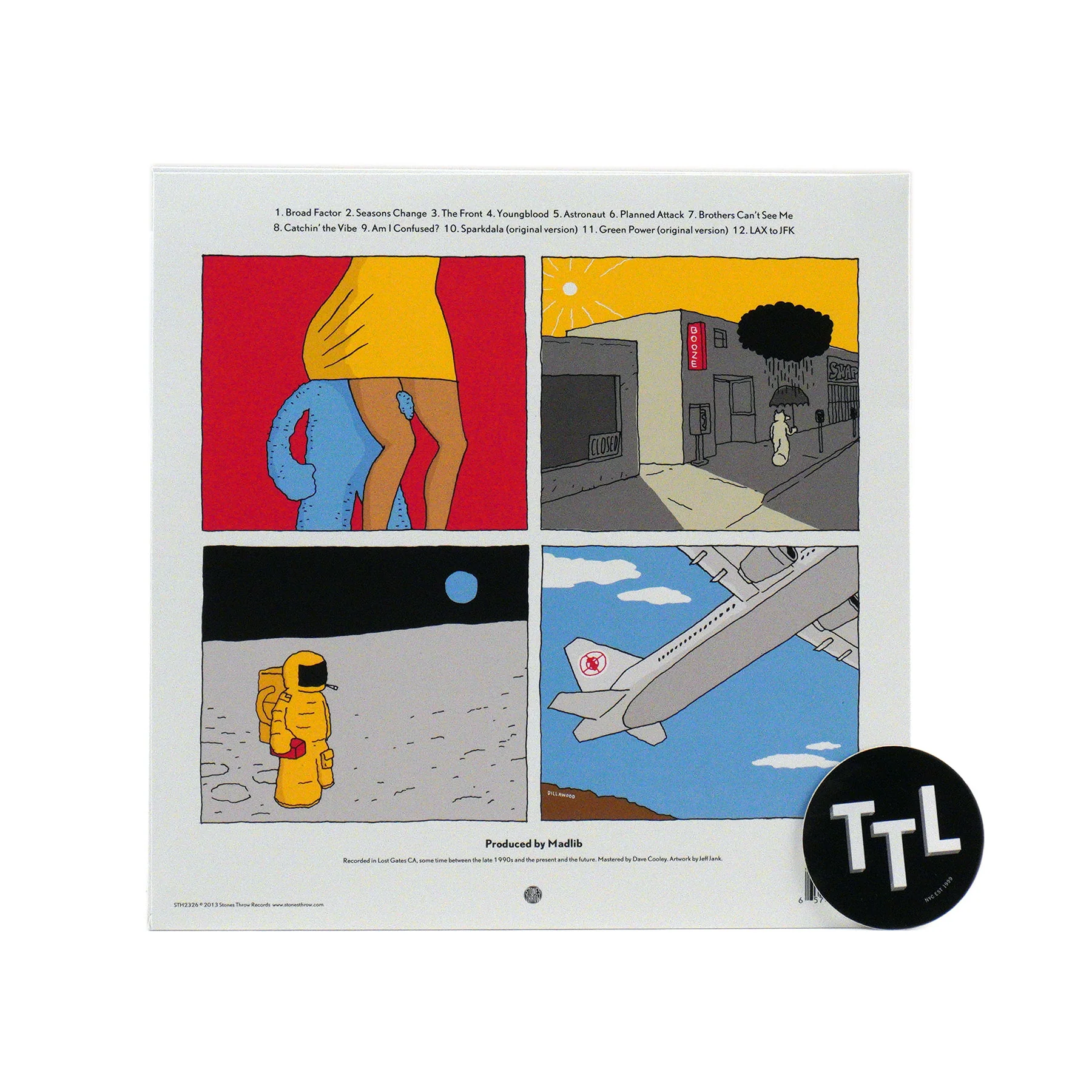 Quasimoto: Yessir Whatever (Colored Vinyl) Vinyl LP - Image 3