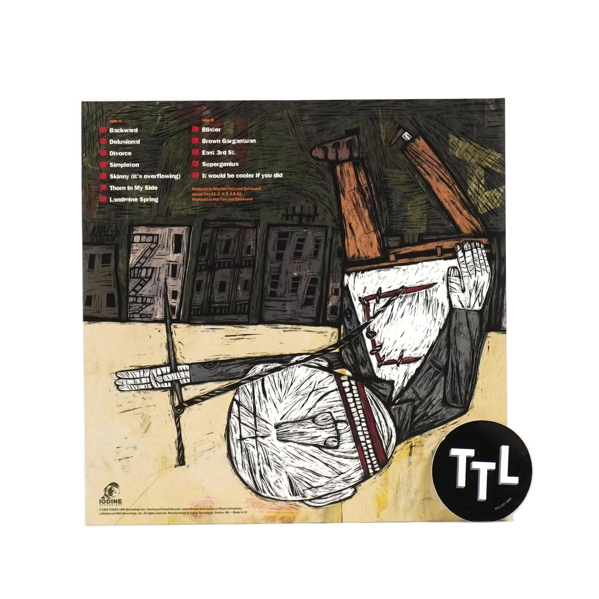 Quicksand: Manic Compression (Colored Vinyl) Vinyl LP - Image 3