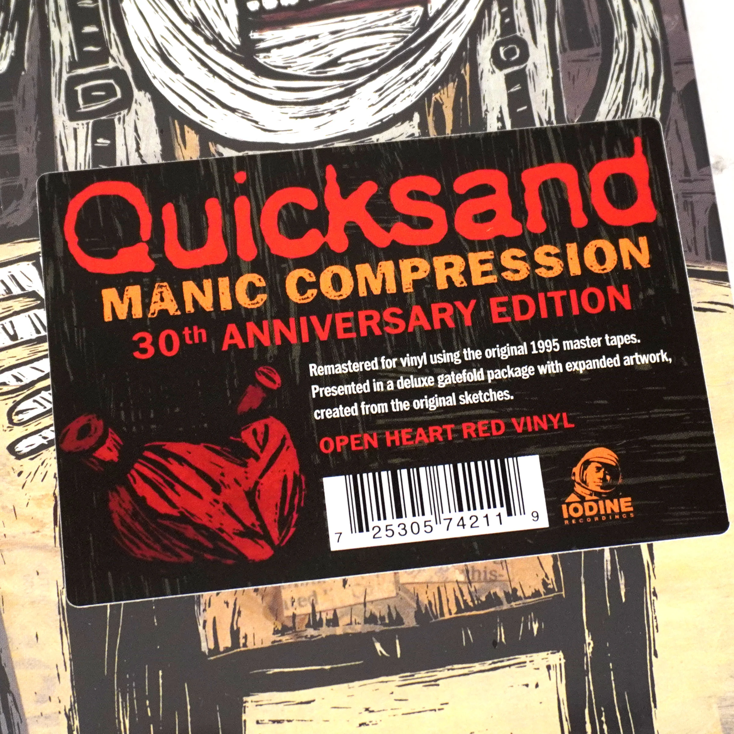 Quicksand: Manic Compression (Colored Vinyl) Vinyl LP - Image 4