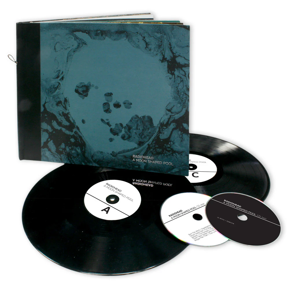 Radiohead: A Moon Shaped Pool Deluxe Edition Vinyl 2LP+2CD