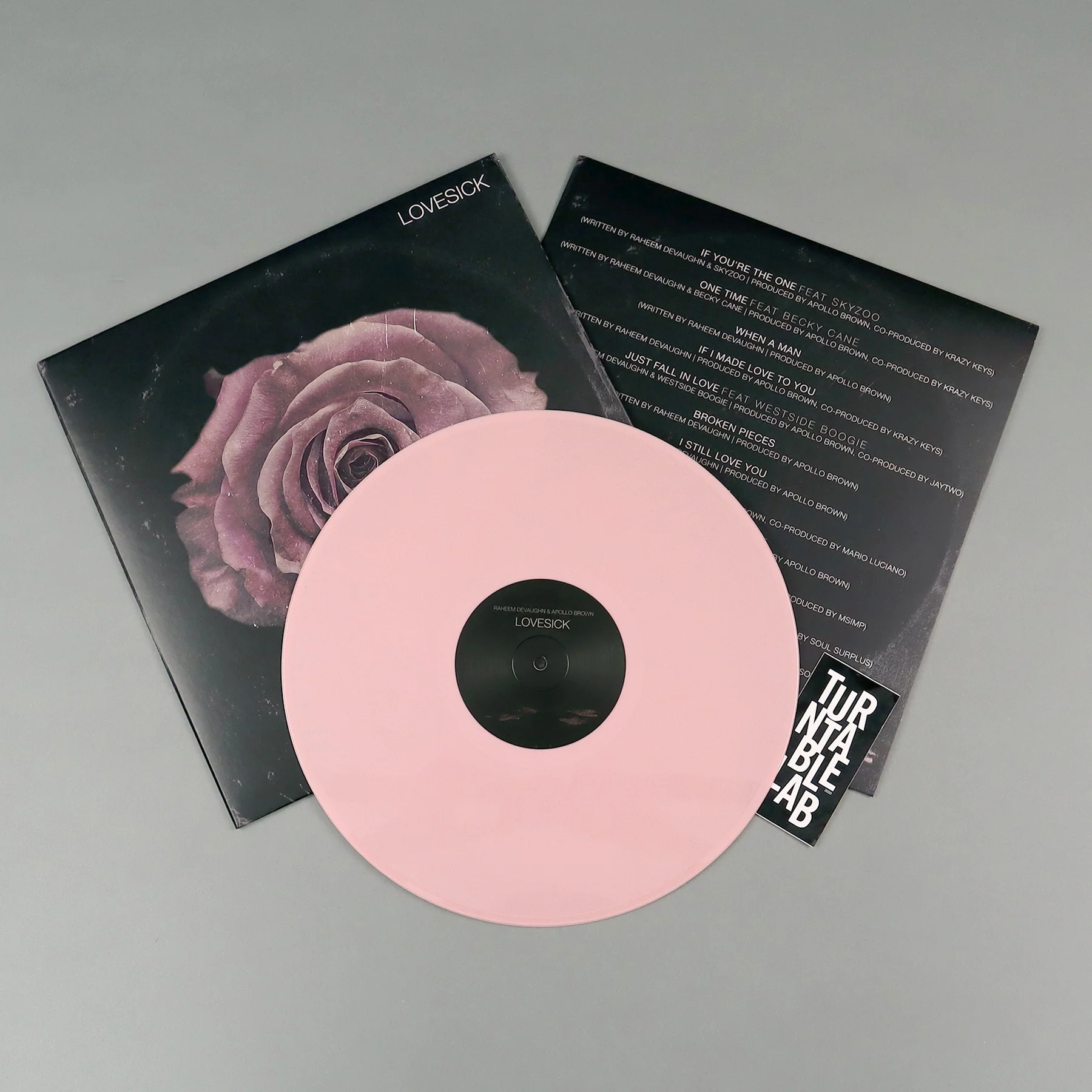 Raheem DeVaughn & Apollo Brown: Lovesick (Colored Vinyl) Vinyl LP - Turntable Lab Exclusive - Image 2