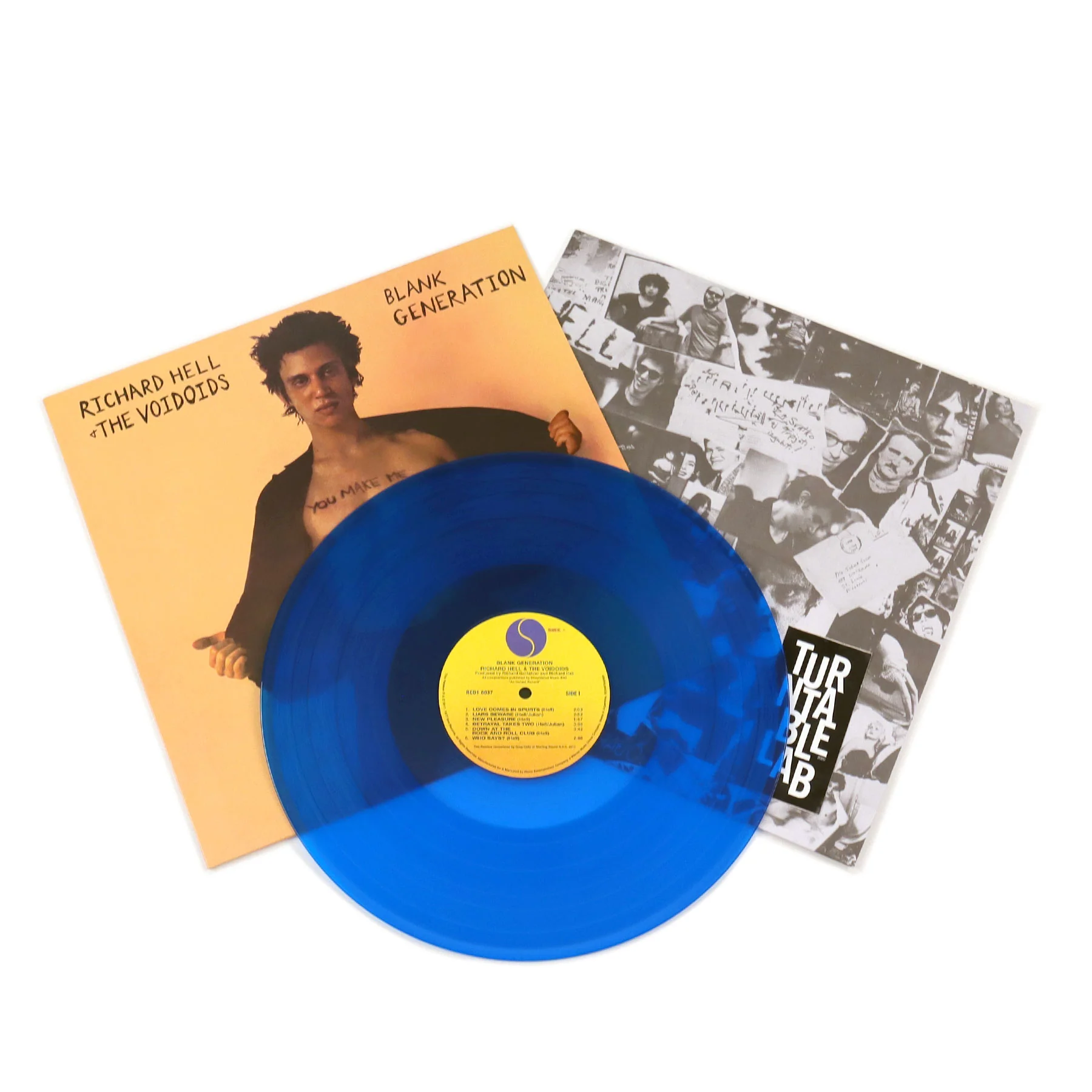 Richard Hell: Blank Generation (Indie Exclusive Blue Colored Vinyl) Vinyl LP - Image 2