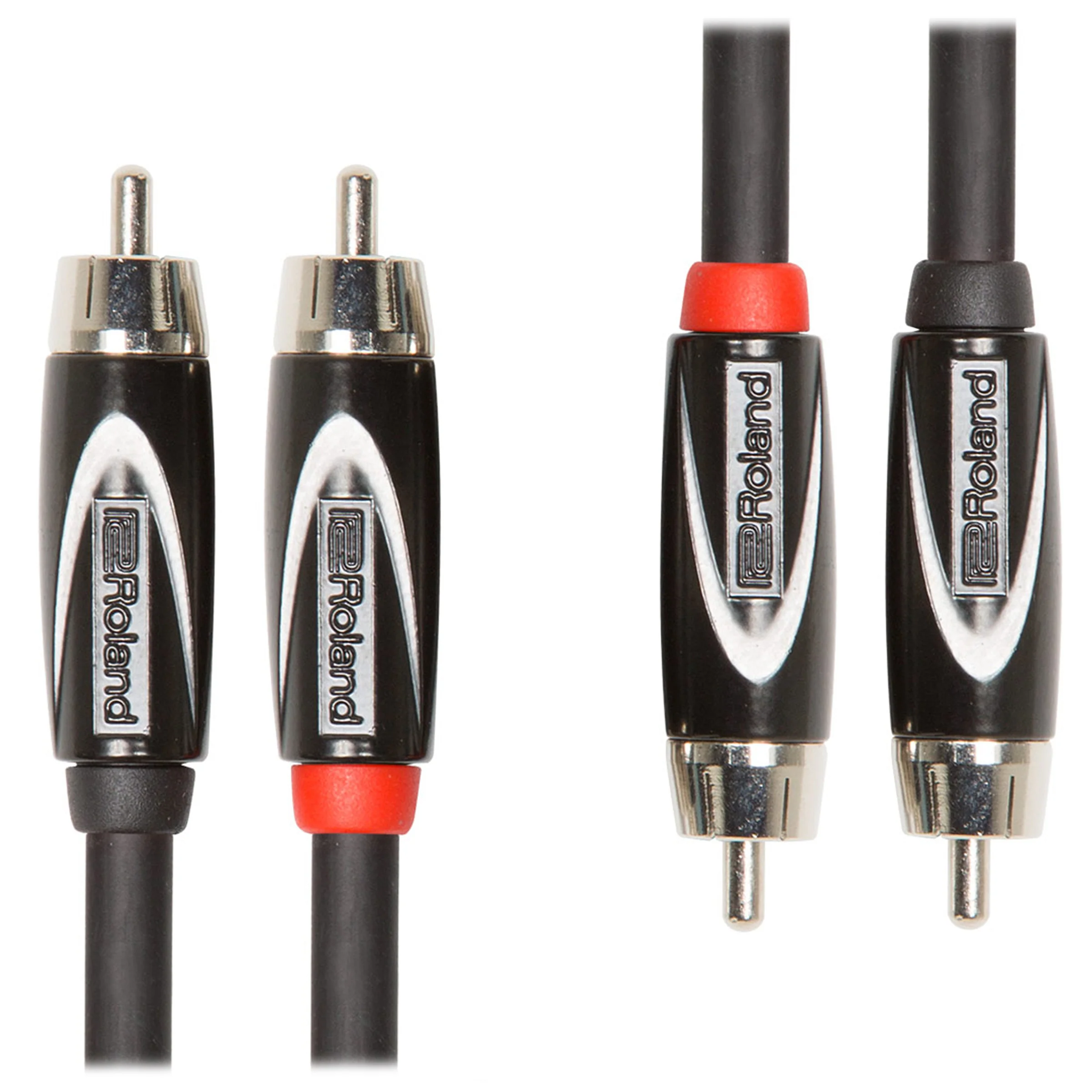 Roland: Black Series Cable - Dual RCA to RCA / 10 ft. (RCC-10-2R2R)