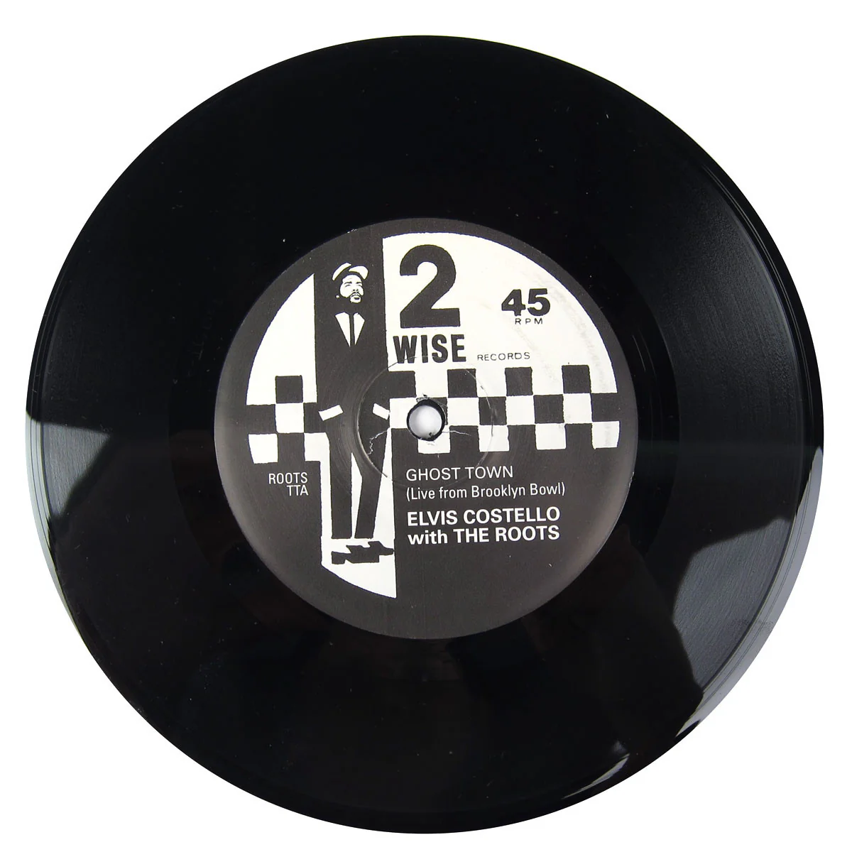 Elvis Costello With The Roots / John Legend & The Roots: Ghost Town / Humanity Vinyl 7"