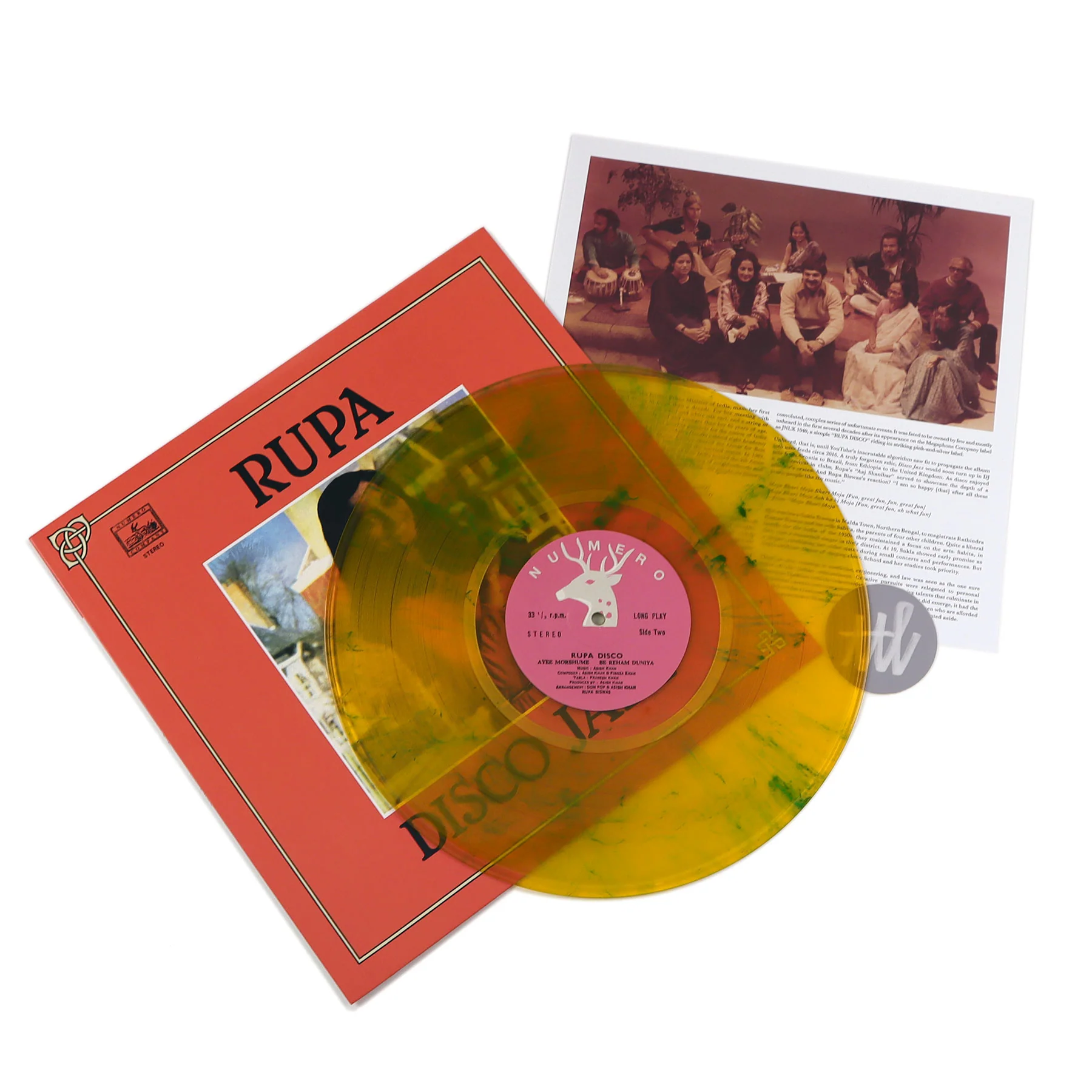Rupa: Disco Jazz (Sunsugar Colored Vinyl) Vinyl LP - Image 2