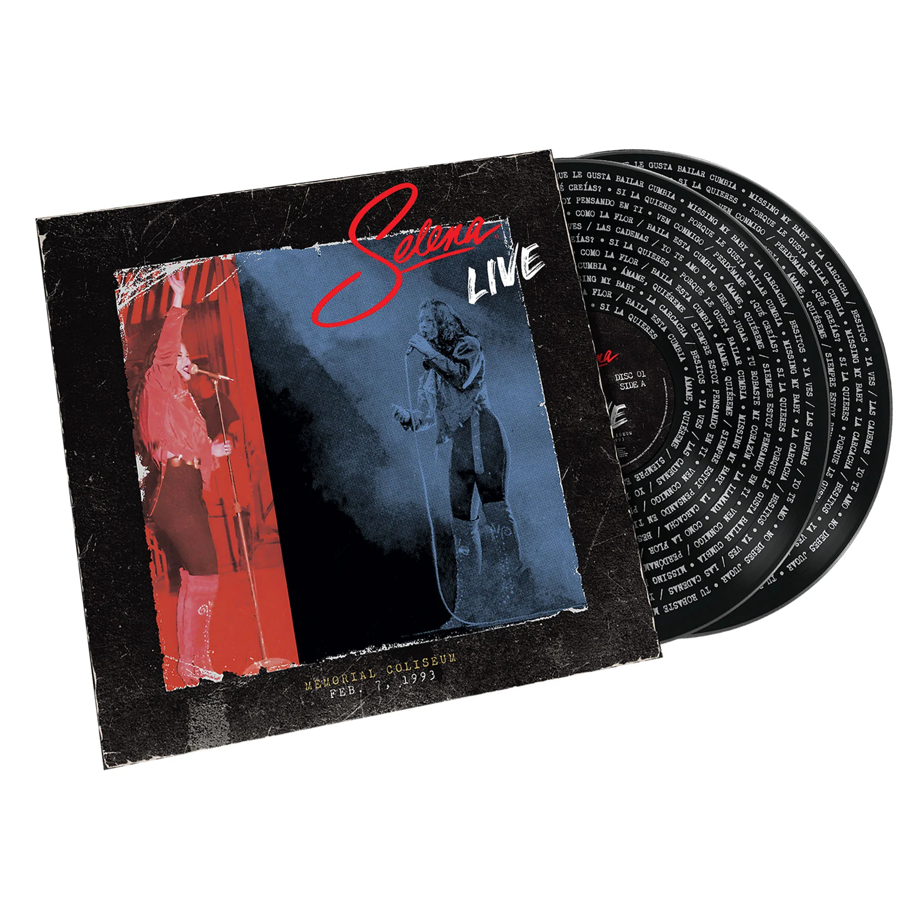 Selena: Selena LIVE (Pic Disc) Vinyl 2LP - PRE-ORDER