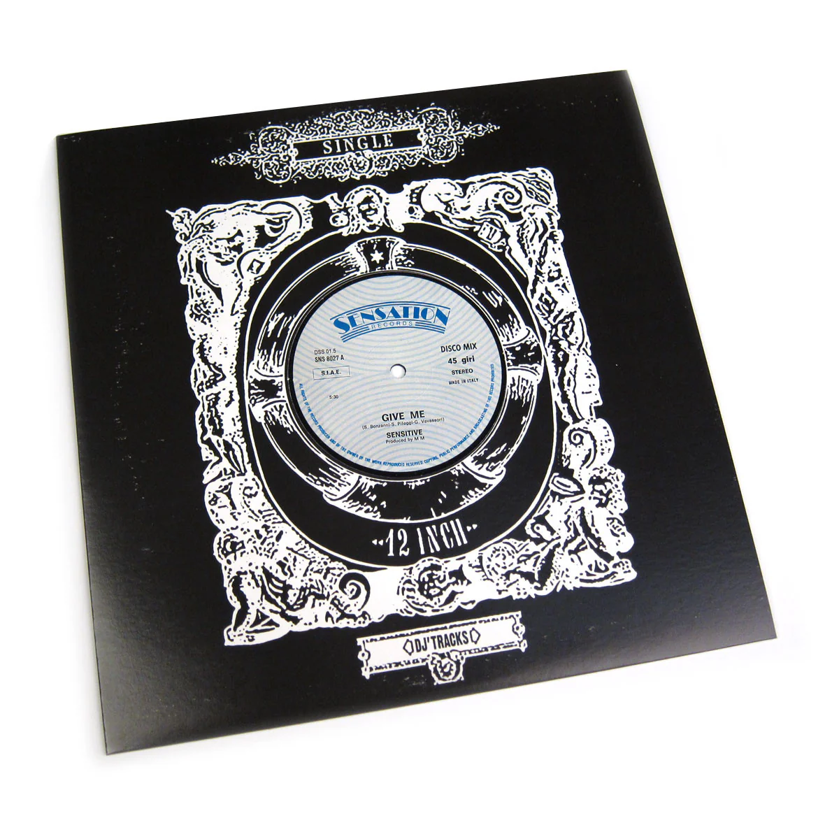 Sensitive: Give Me / Don't Stop Vinyl 12"