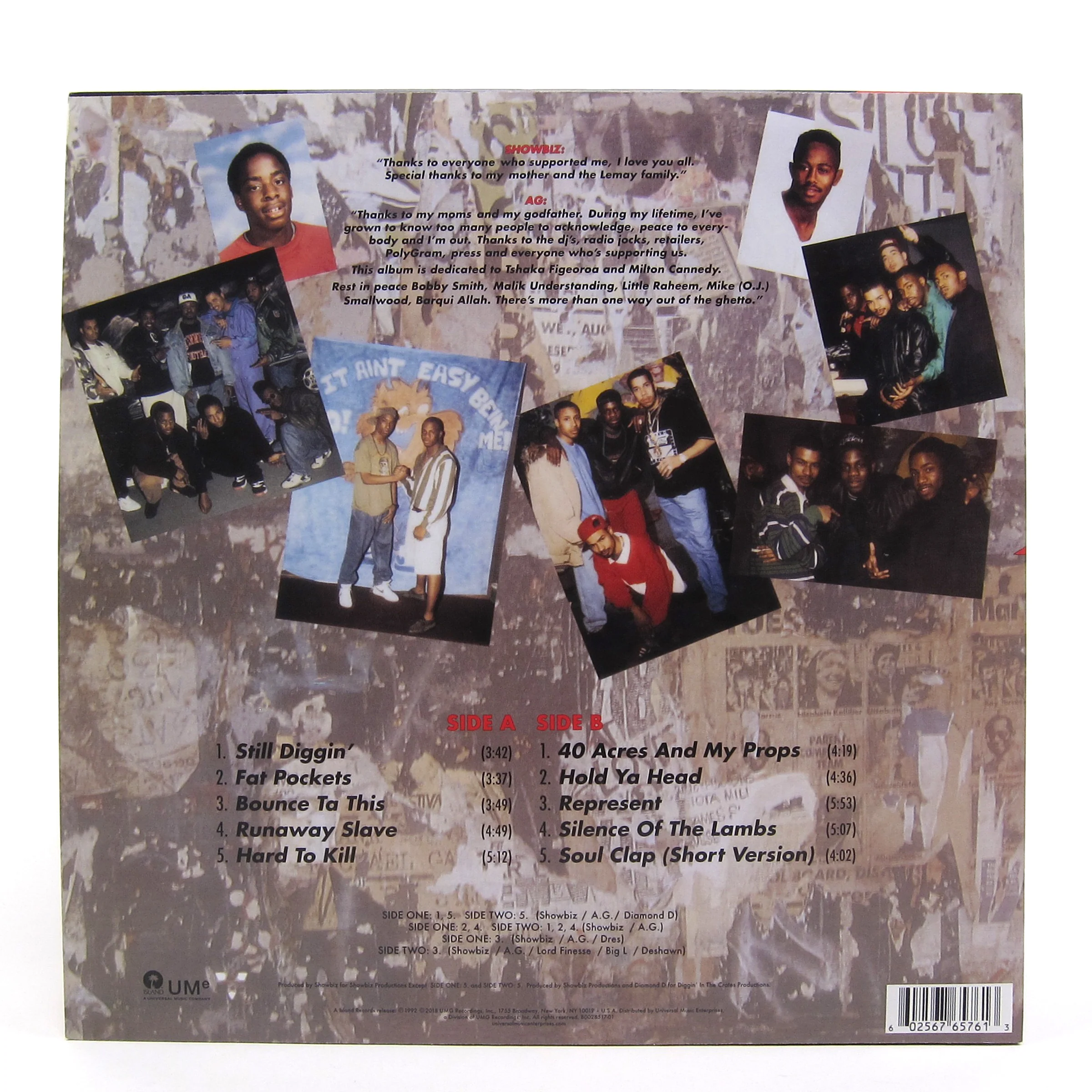 Showbiz & A.G.: Runaway Slave Vinyl LP - Image 2