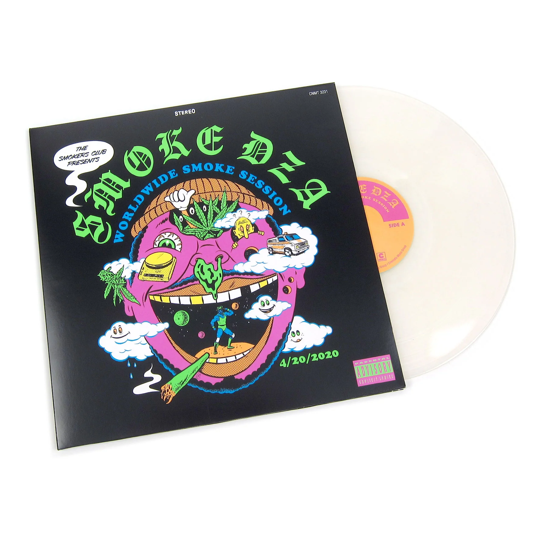 Smoke DZA: Worldwide Smoke Session (Glow In The Dark Colored Vinyl) Vinyl LP