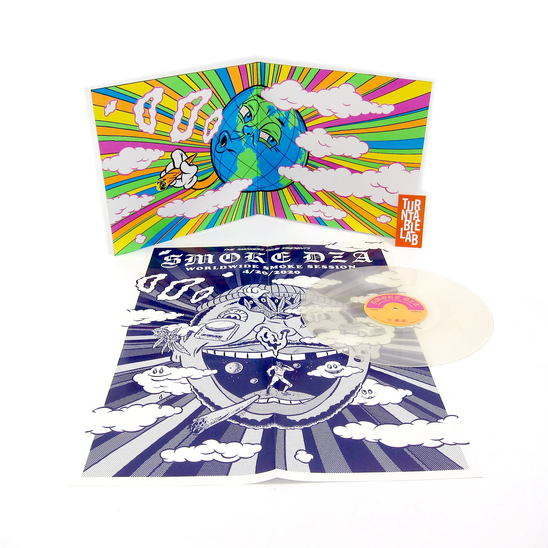 Smoke DZA: Worldwide Smoke Session (Glow In The Dark Colored Vinyl) Vinyl LP - Image 3