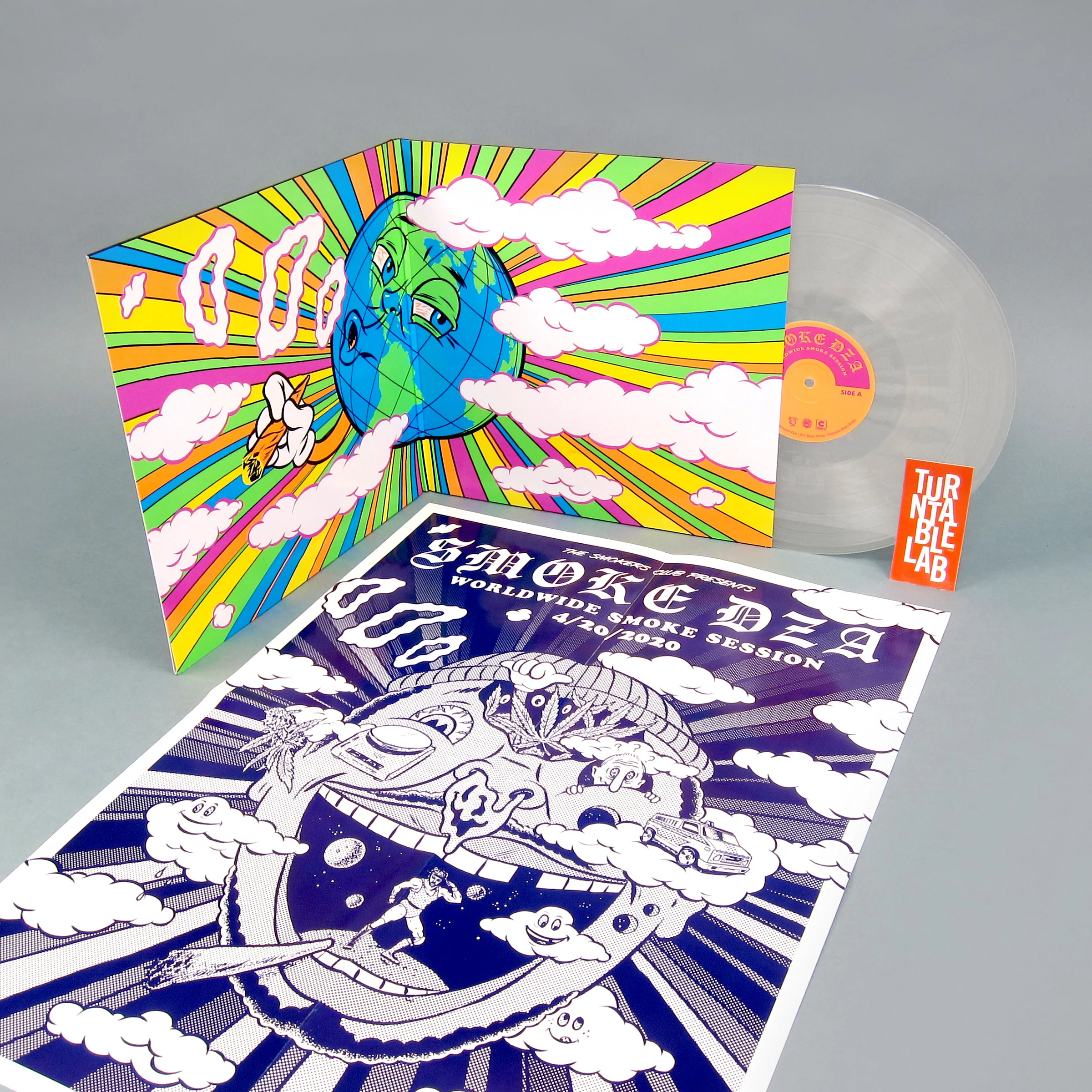Smoke DZA: Worldwide Smoke Session (Glow In The Dark Colored Vinyl) Vinyl LP - Image 4
