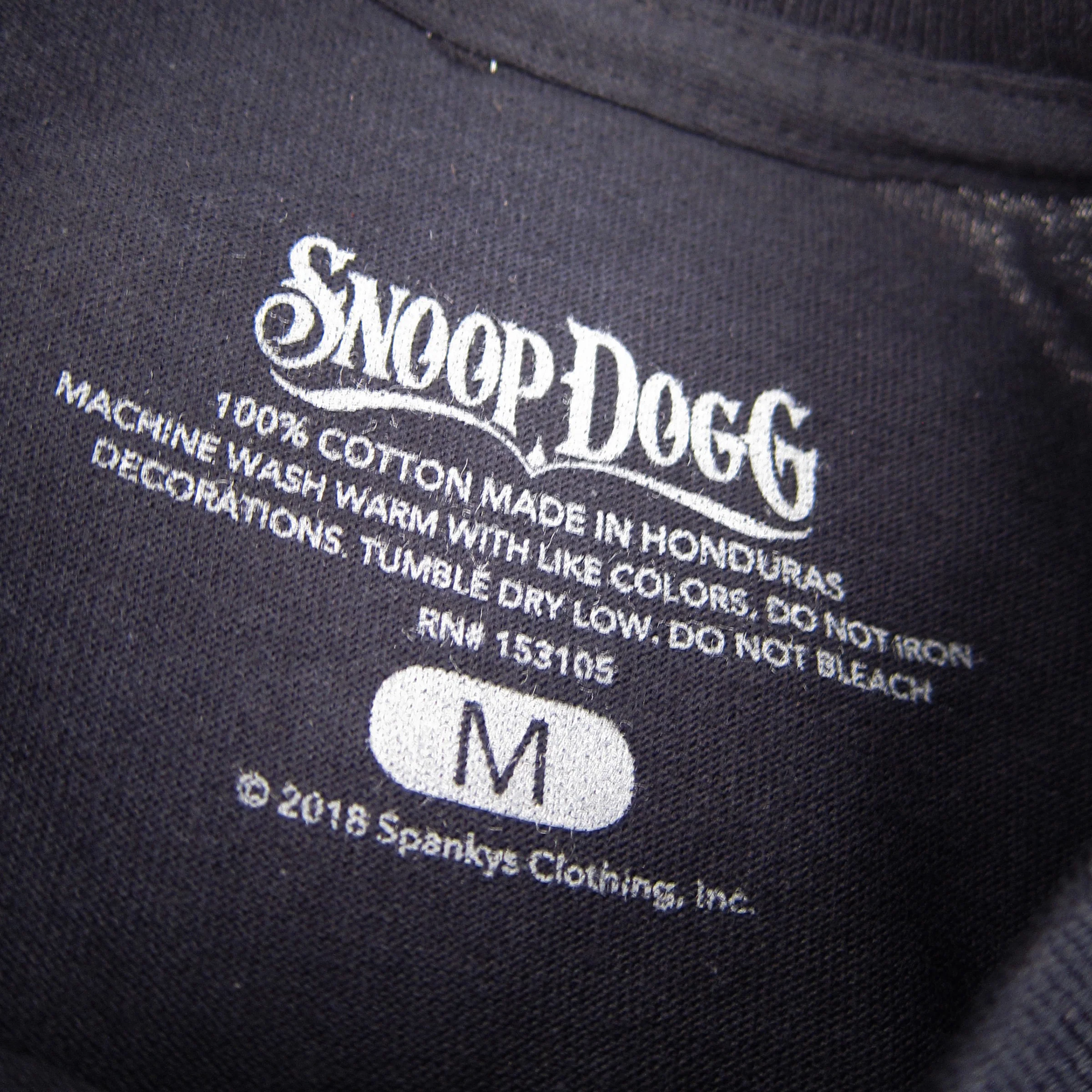 Snoop Dogg: Beanie Profile Shirt - Black - Image 2