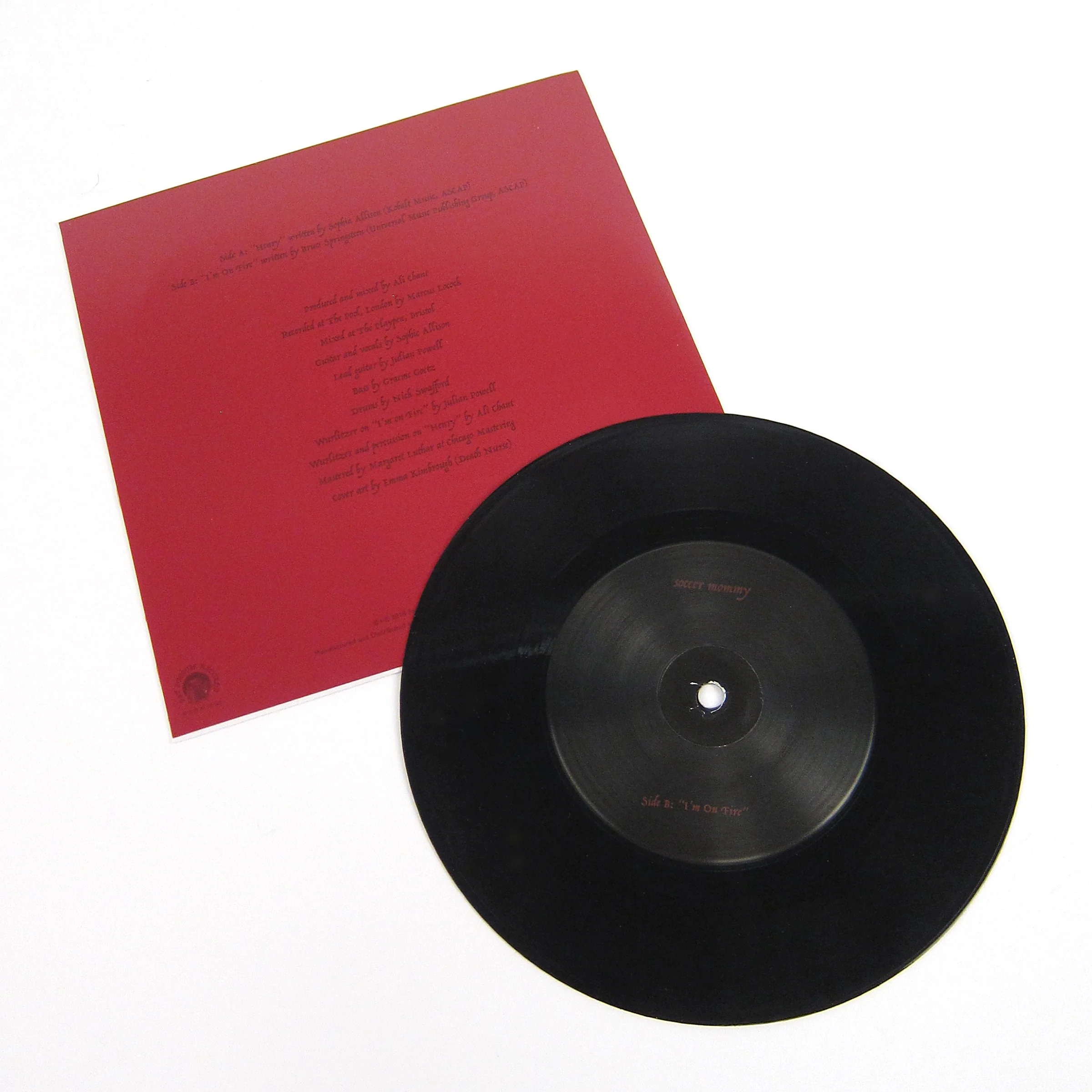 Soccer Mommy: Henry / I'm On Fire Vinyl 7" - Image 2