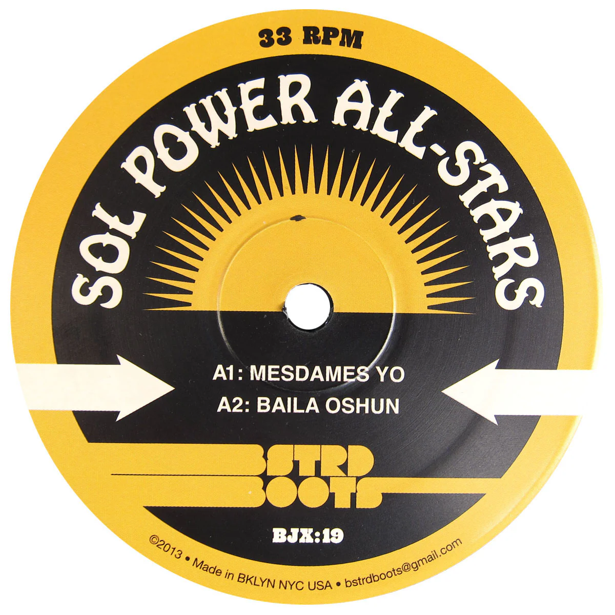 Sol Power All-Stars: BSTRD Boots #19 12"